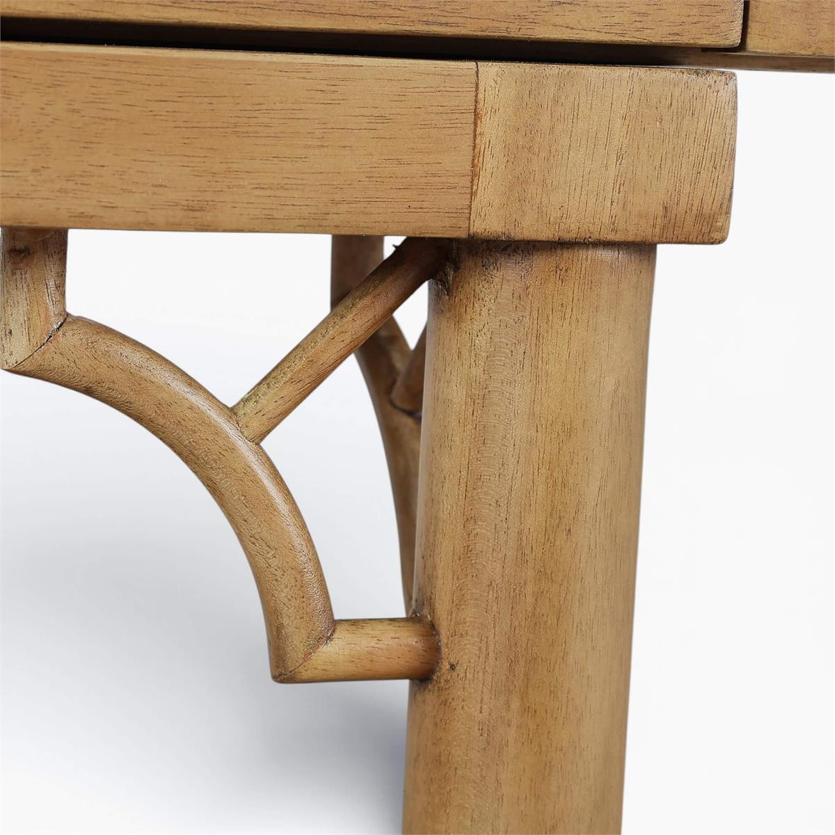 Bramble Chelsea Pedestal Desk — Antique French Oak