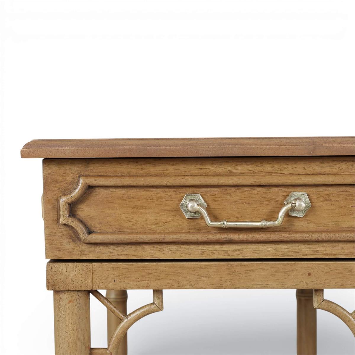 Bramble Chelsea Pedestal Desk — Antique French Oak