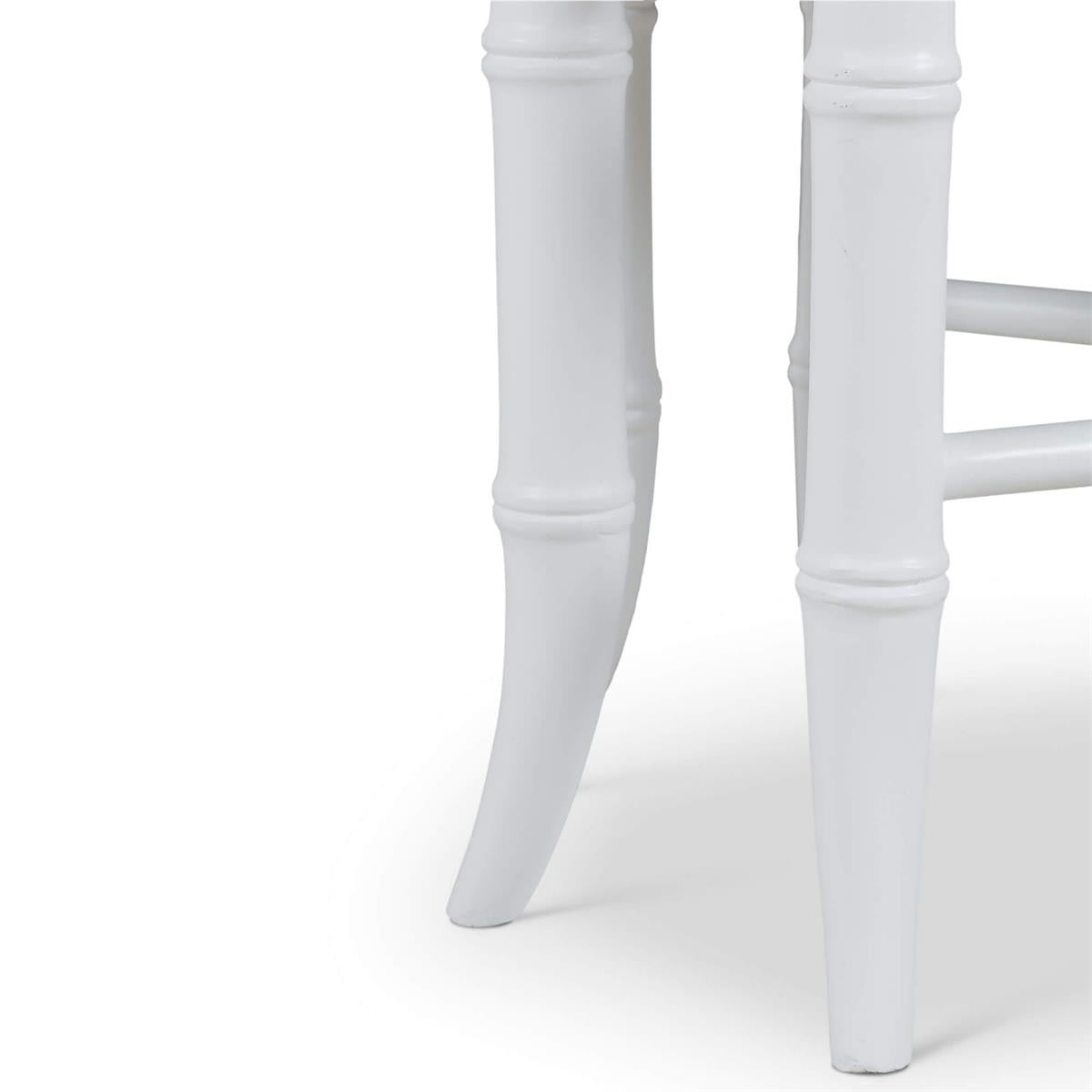Bramble Grosvenor Bench — Architectural White / Thames Natural