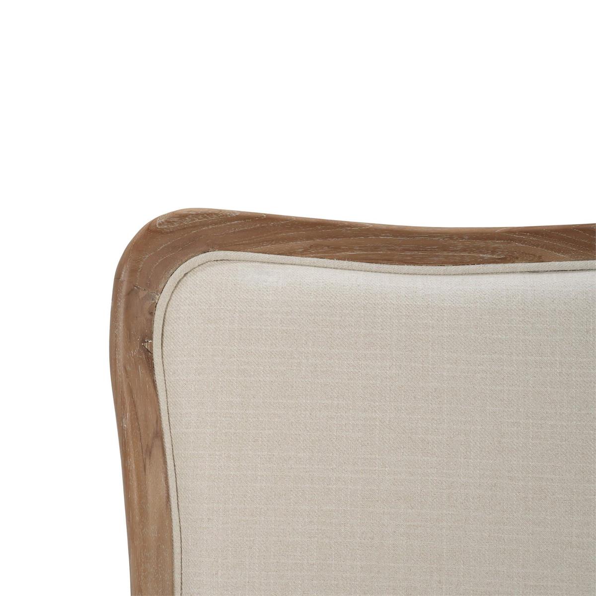 Bramble Laurna Teak Dining Chair — Teak White Wash / Natural