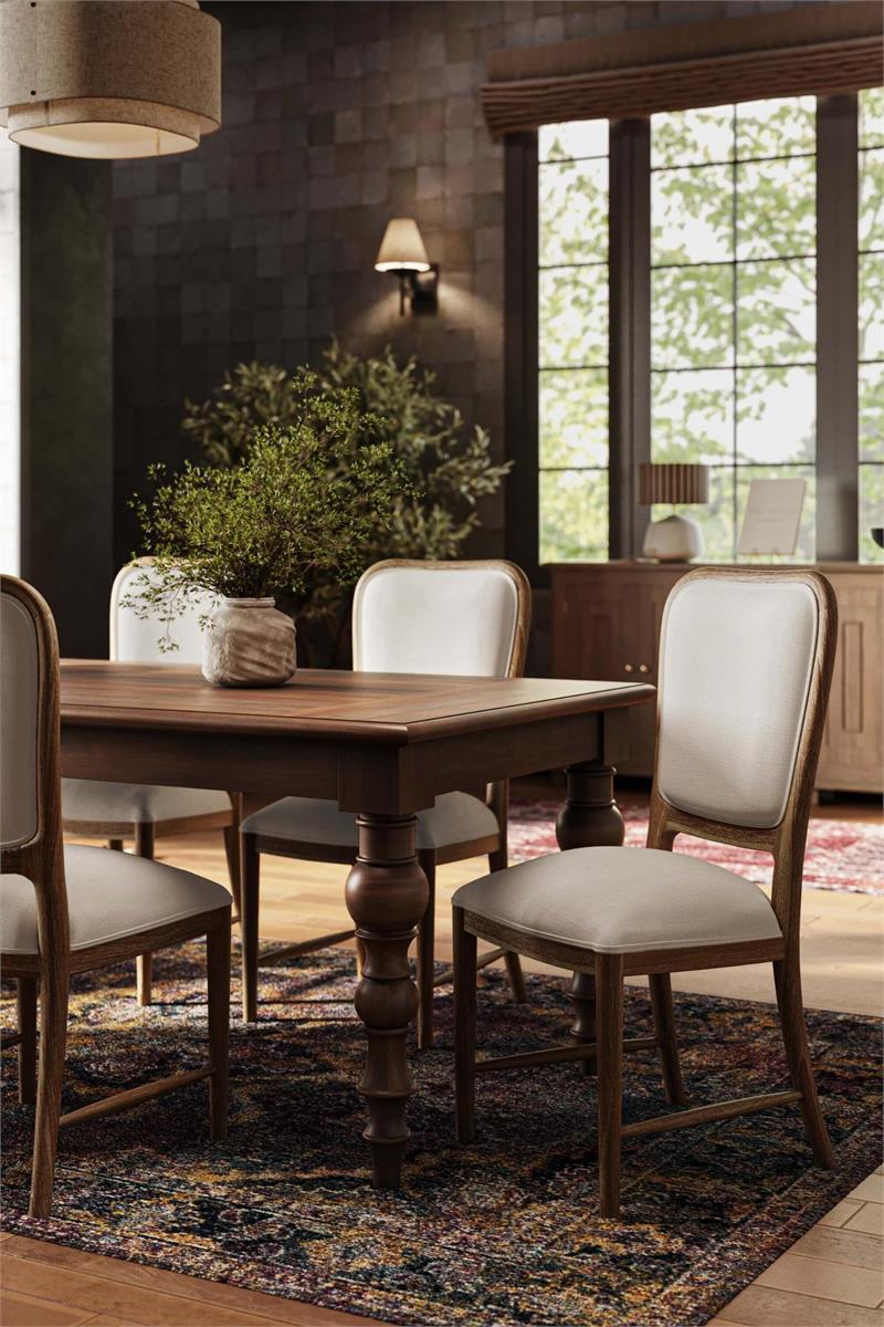 Bramble Laurna Teak Dining Chair — Teak White Wash / Natural
