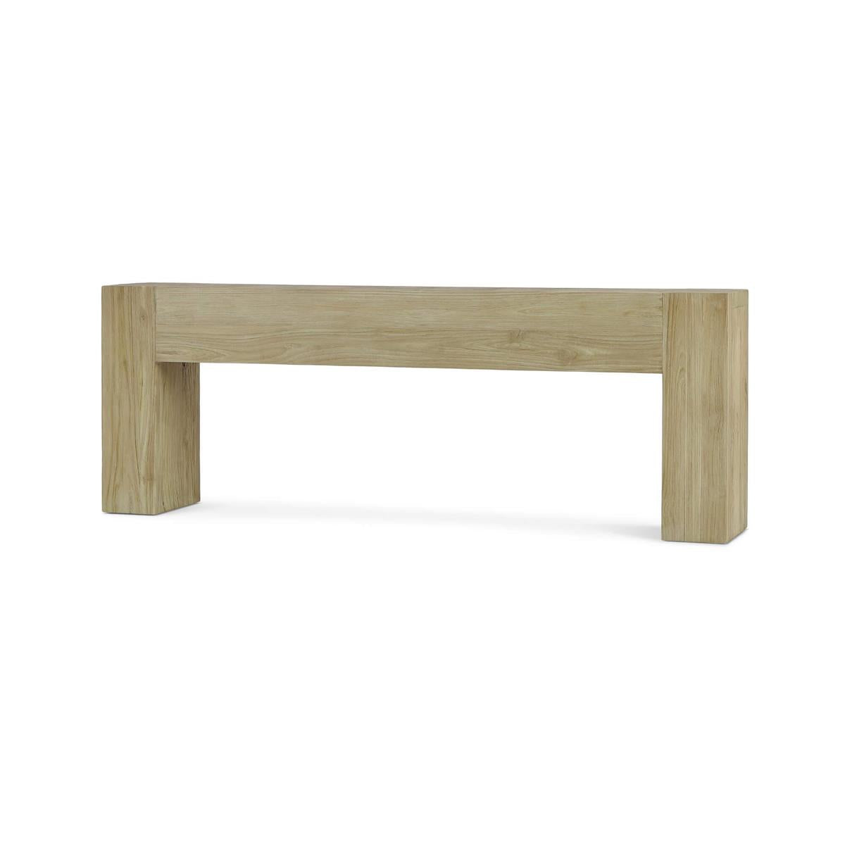 Bramble Tuscan Console - Teak — Teak Natural