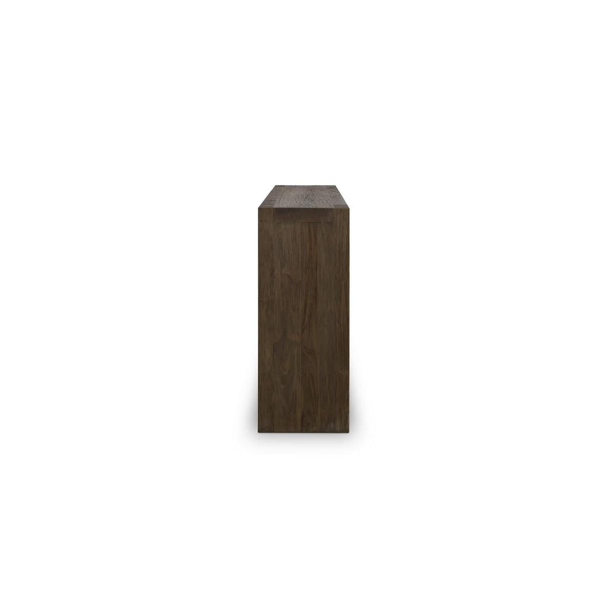 Bramble Tuscan Console - Teak — Teak Tuscan Brown