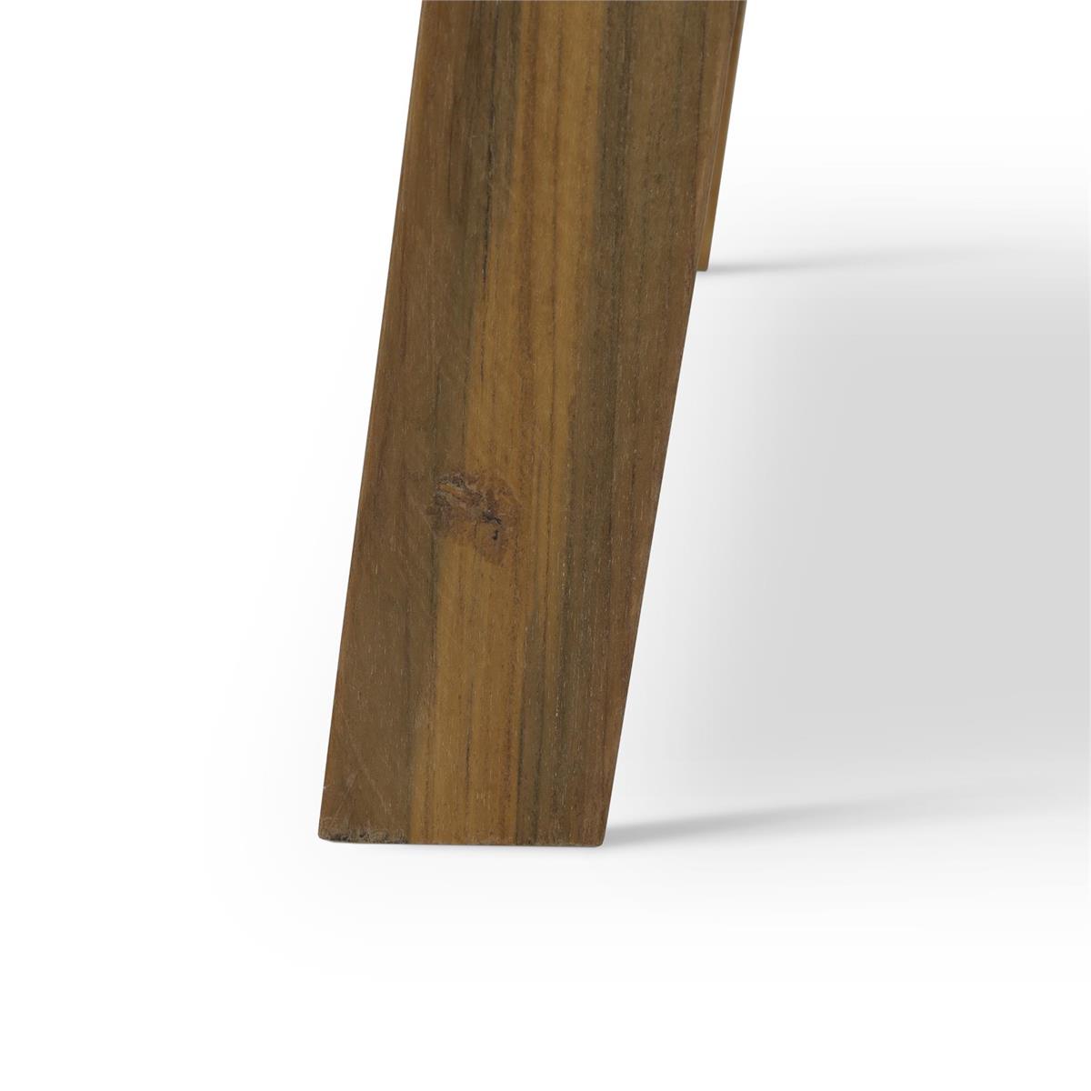 Bramble Rustic Reclaimed Teak Bench — Teak Natural