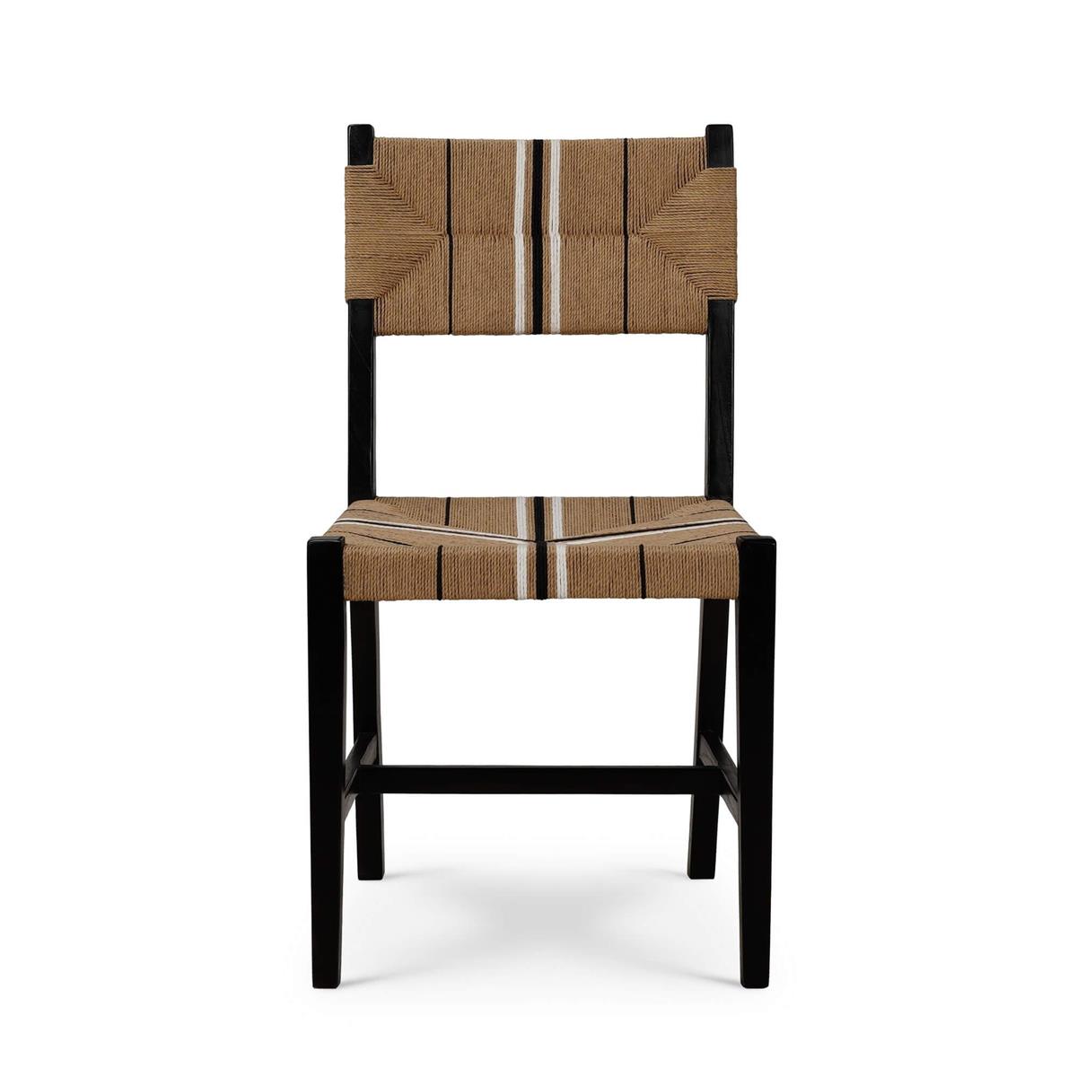 Bramble Lorenzo Teak Dining Chair — Teak Batavia Black