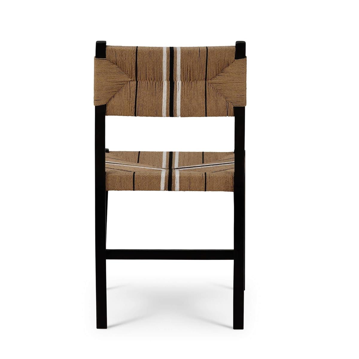 Bramble Lorenzo Teak Dining Chair — Teak Batavia Black