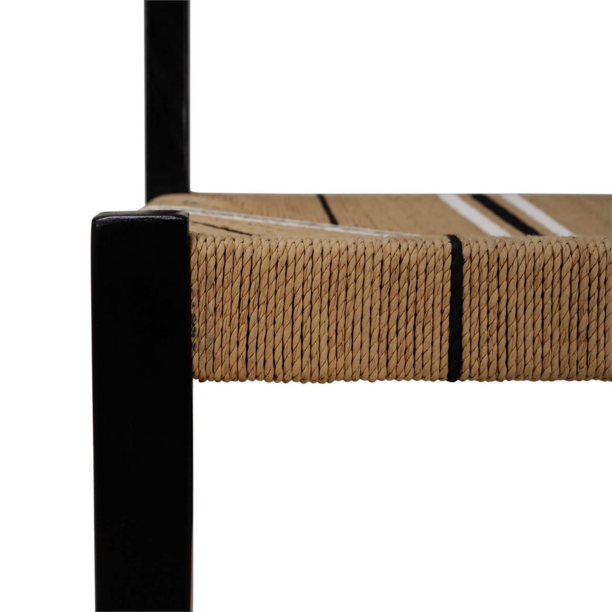 Bramble Lorenzo Teak Dining Chair — Teak Batavia Black