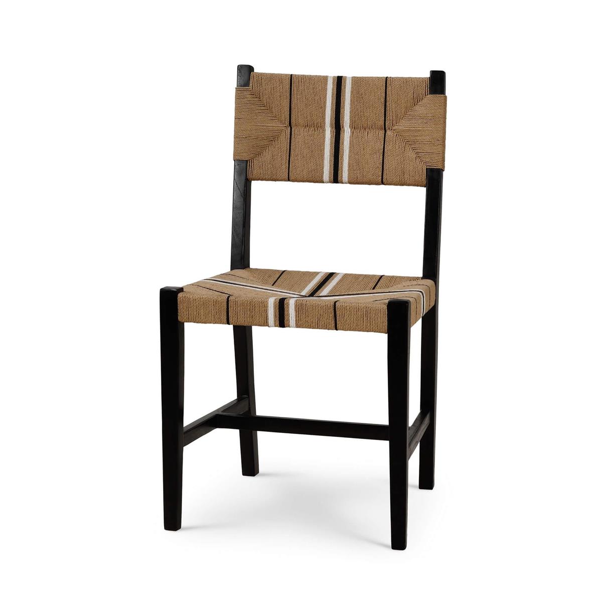 Bramble Lorenzo Teak Dining Chair — Teak Batavia Black
