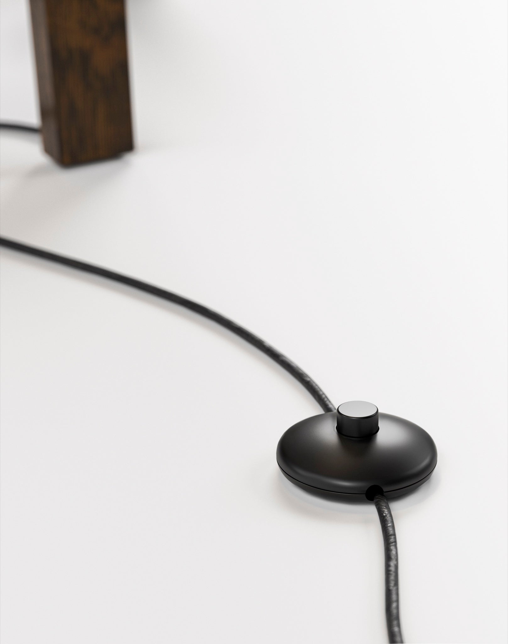 Stickley Mission Tripod Floor Lamp — Mission Tripod Floor Lamp Cord Detail