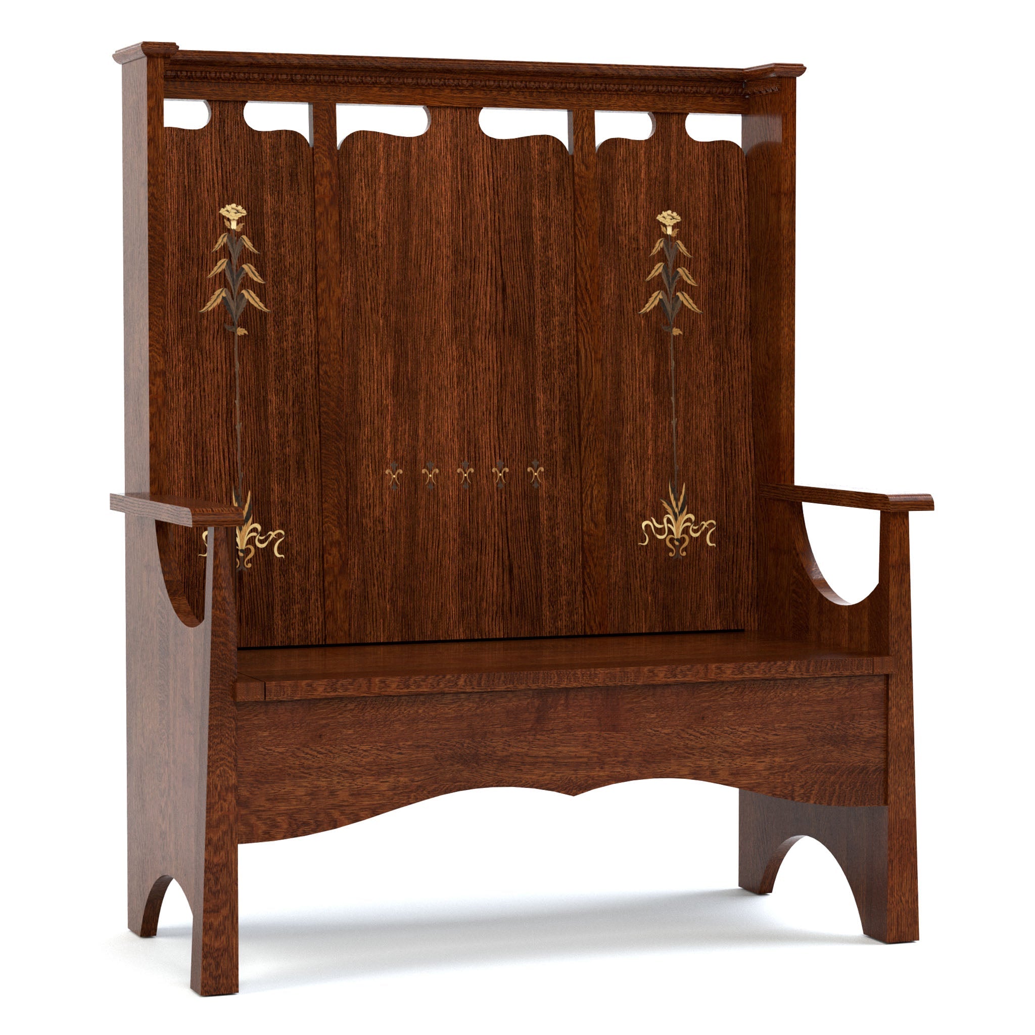 125th Anniversary Fireside Bench - 89-125-20-031