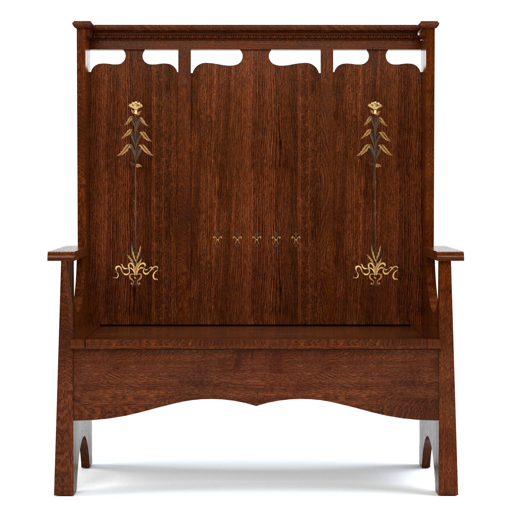 125th Anniversary Fireside Bench - 89-125-20-031