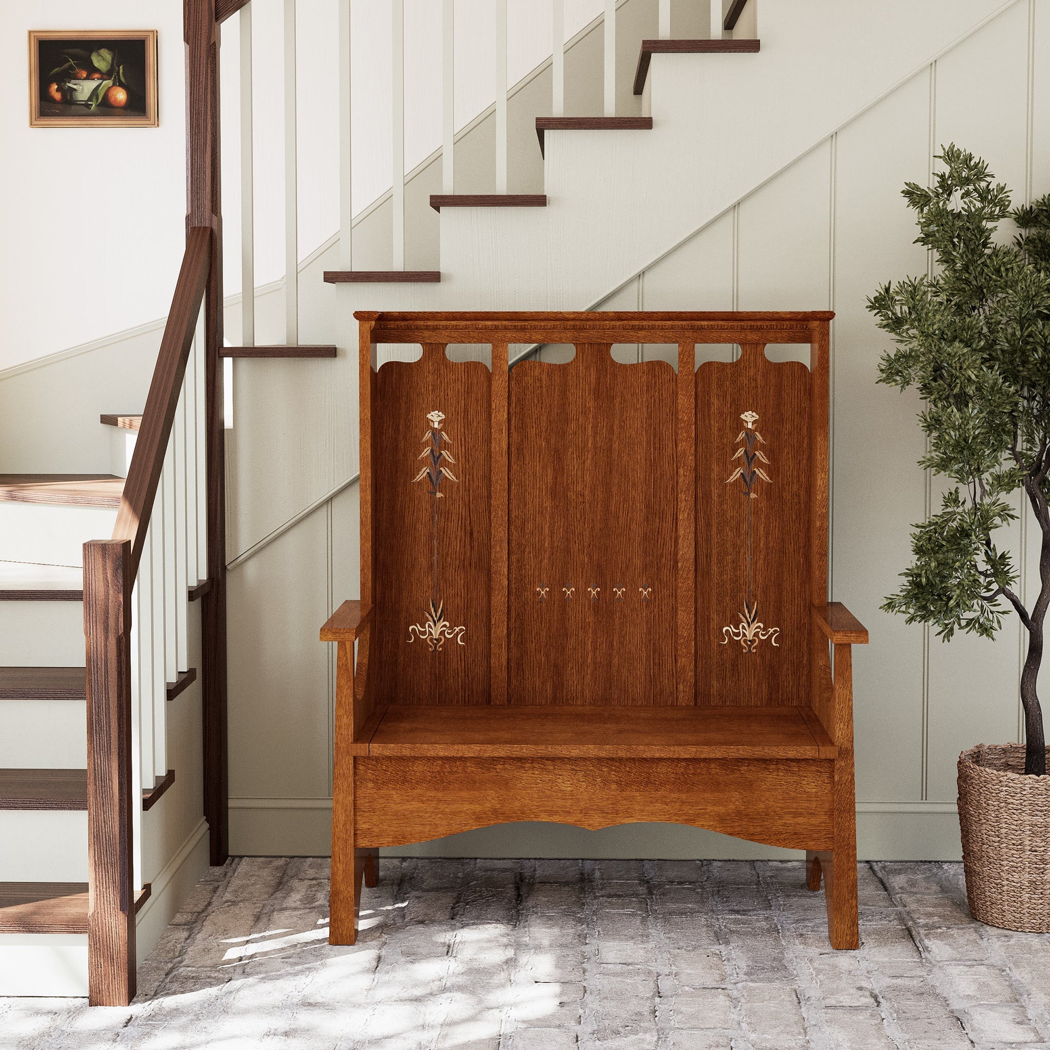 125th Anniversary Fireside Bench - 89-125-20-031