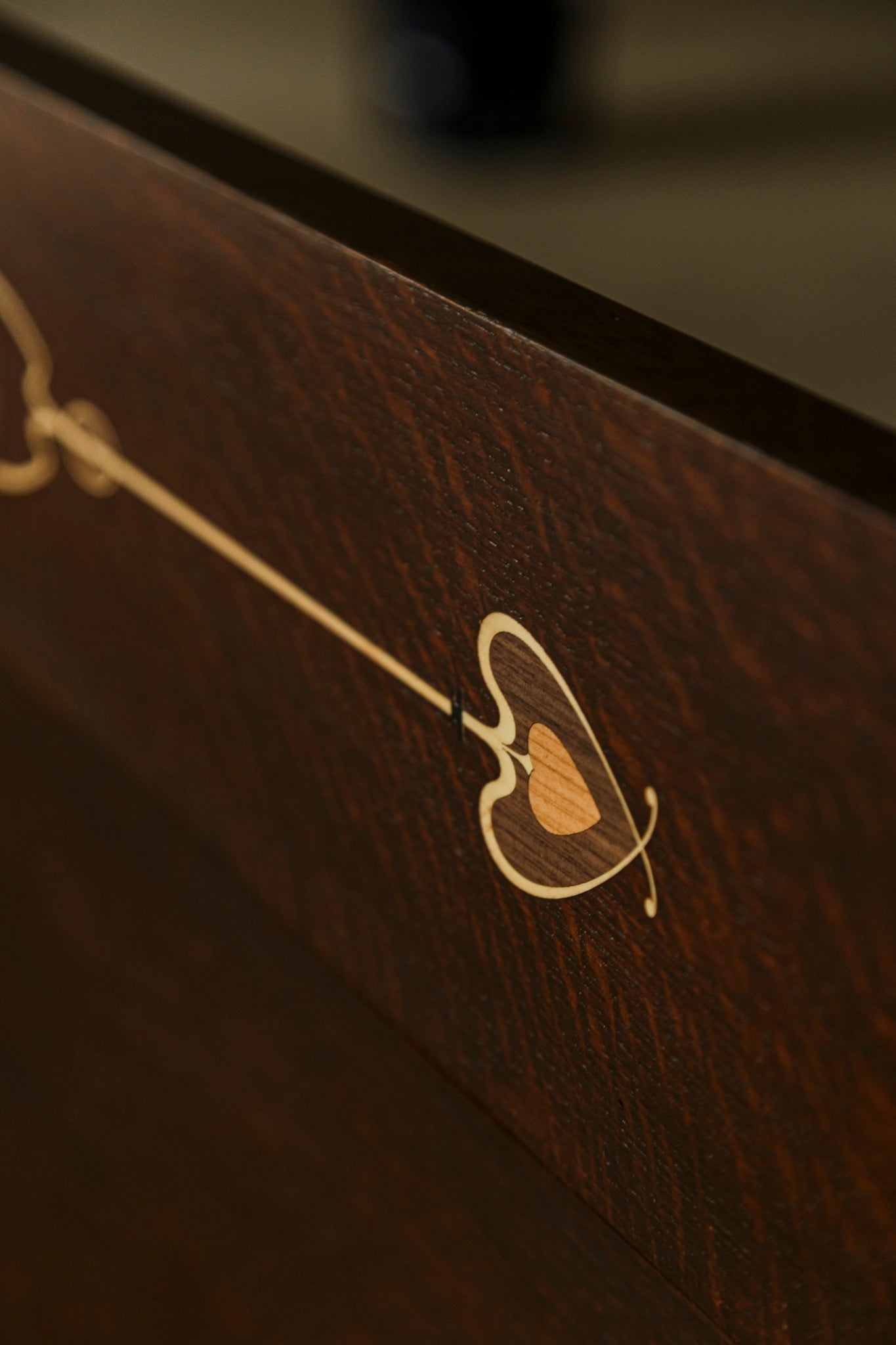 Stickley Gustav Bed — Gustav Bed Inlay Detail 4