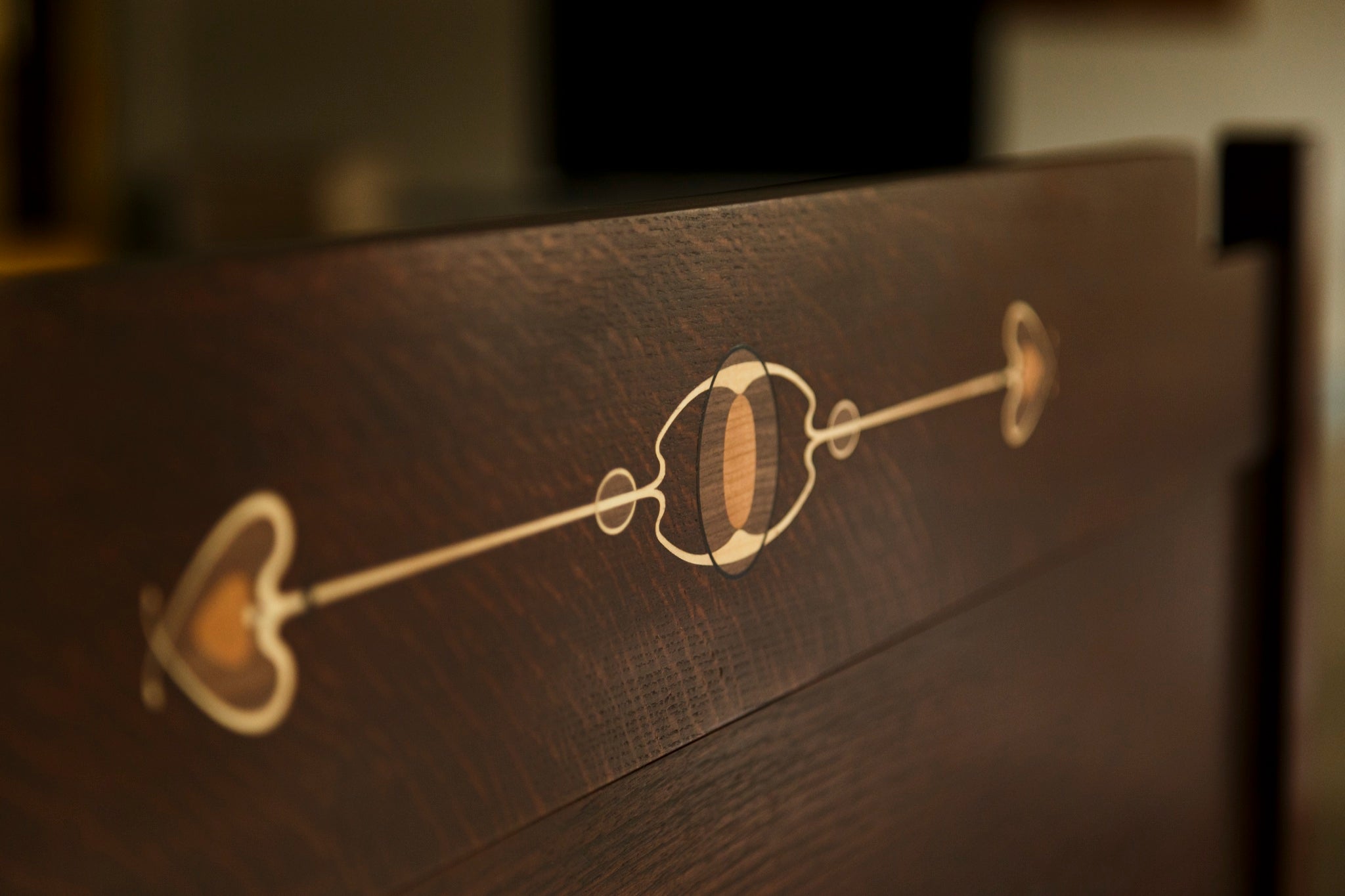 Stickley Gustav Bed — Gustav Bed Inlay Detail 1