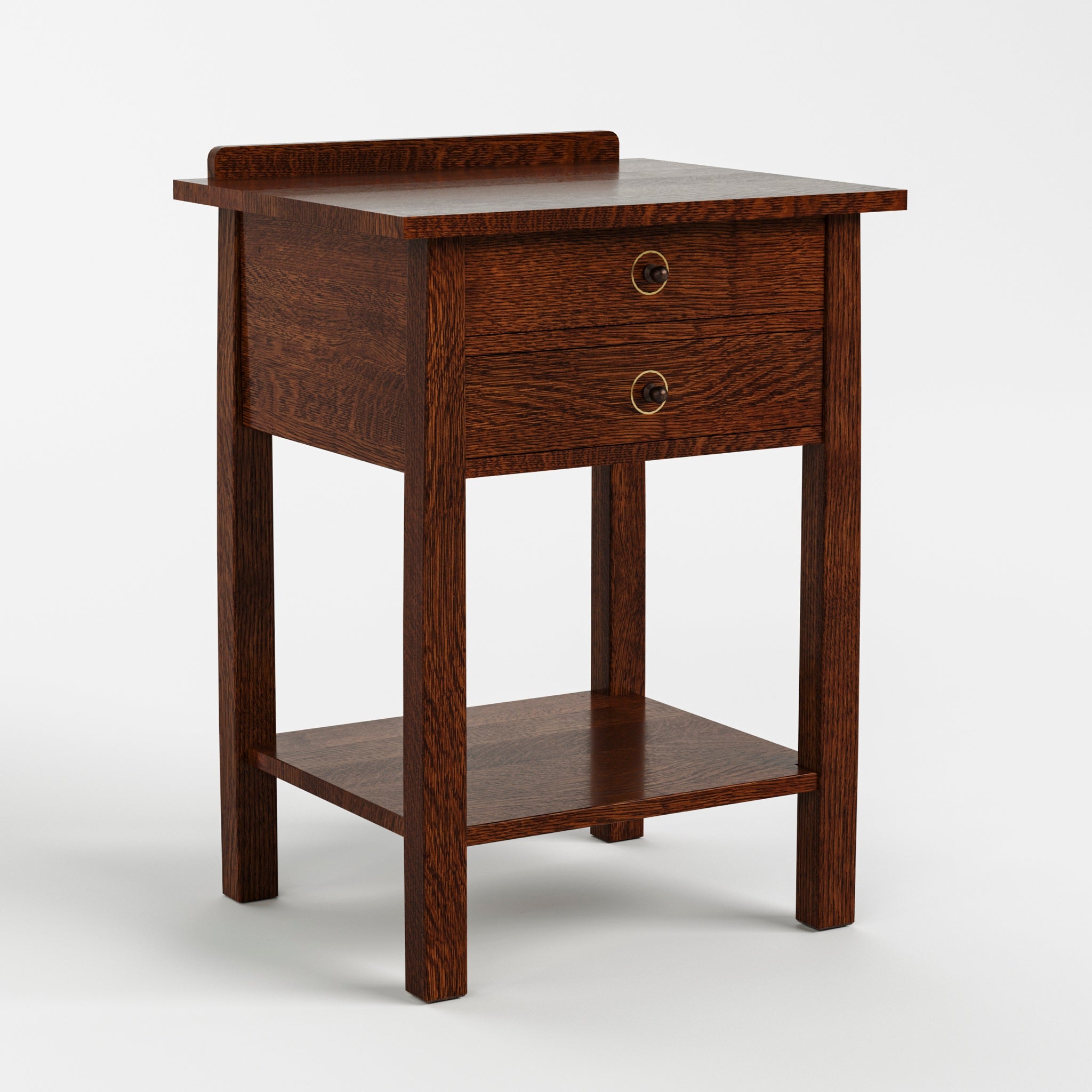 Stickley Gustav Nightstand — Gustav Nighstand Angle