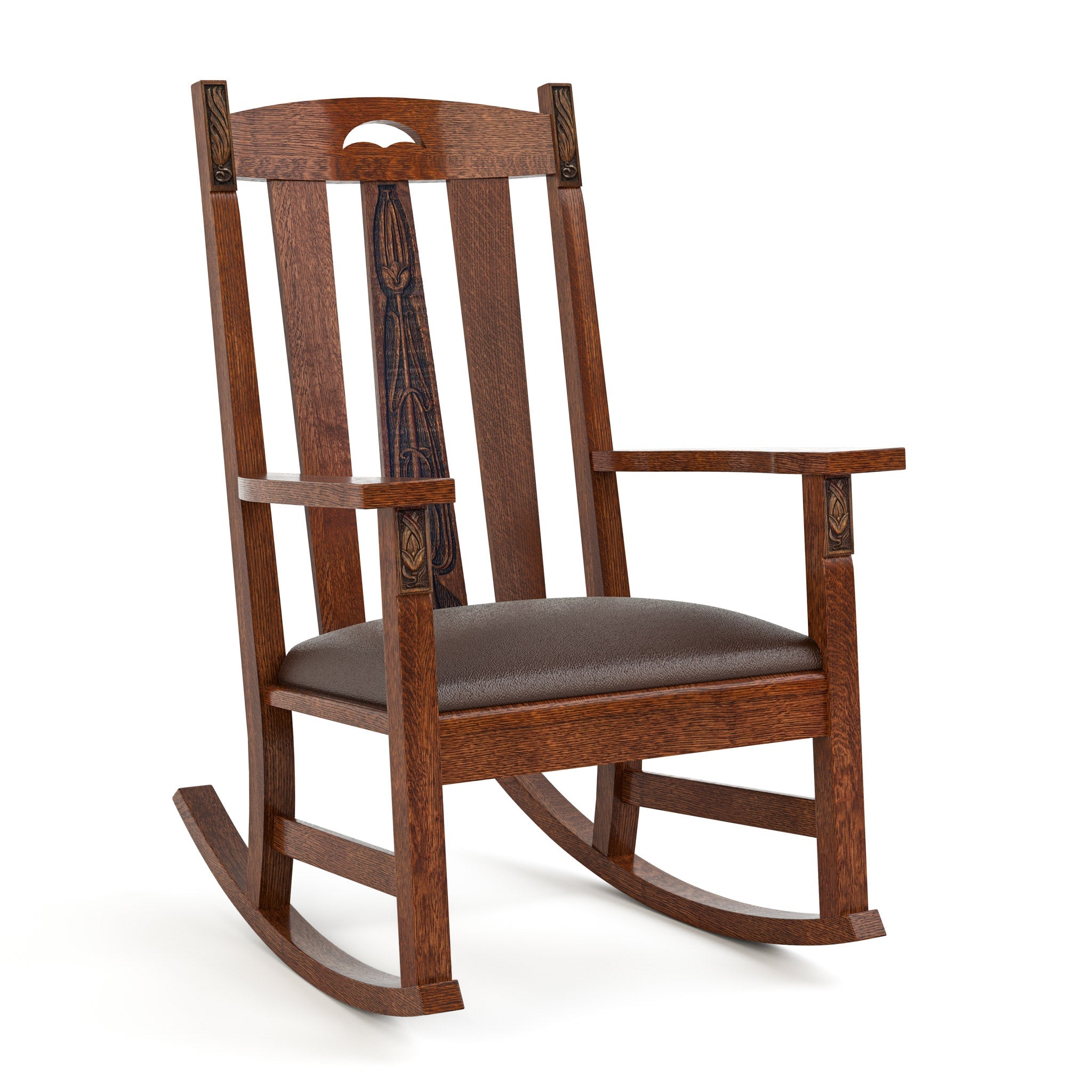 2026 Collector Edition LaSalle Rocker with Plaque - Stickley Furniture | Mattress