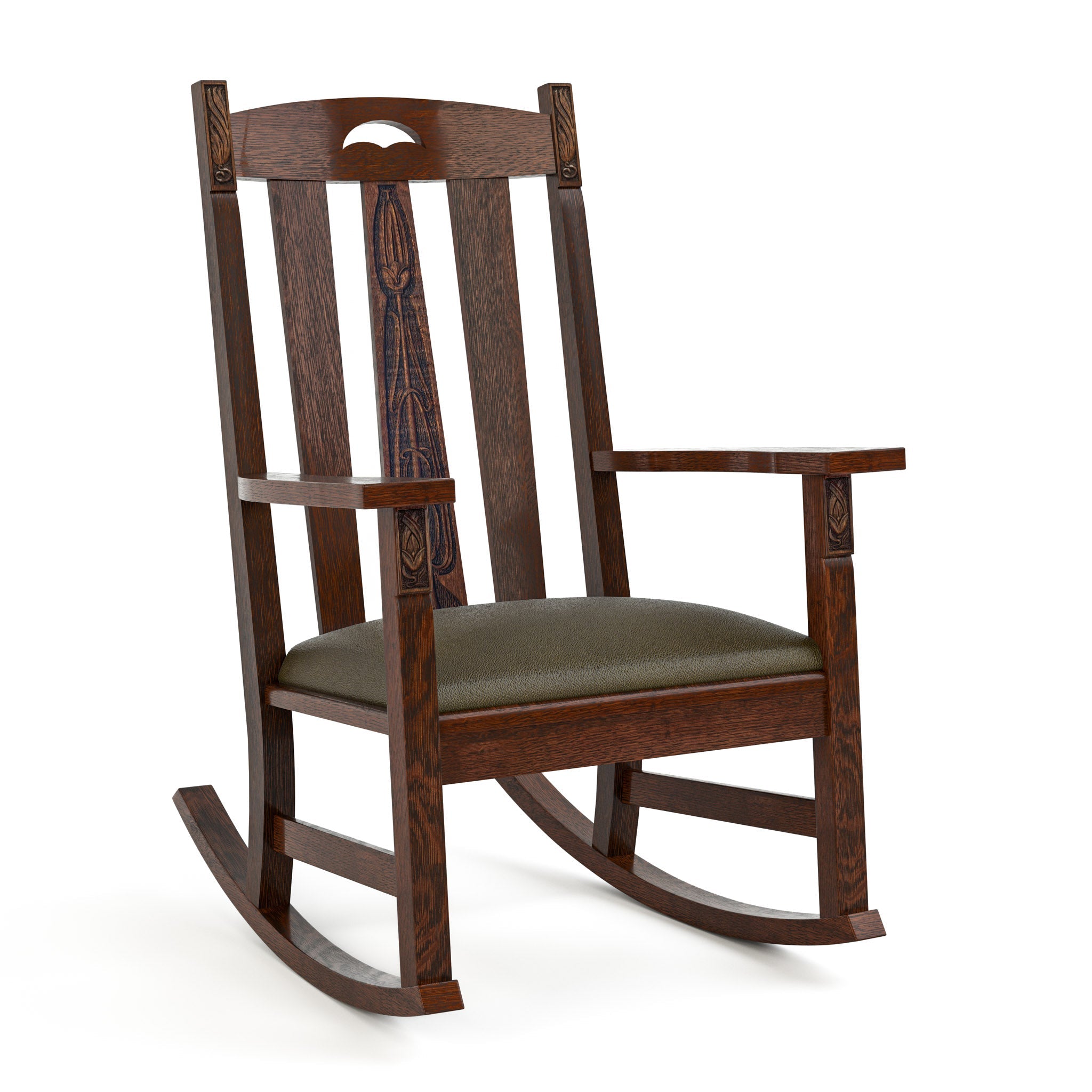 2026 Collector Edition LaSalle Rocker with Plaque - Stickley Furniture | Mattress