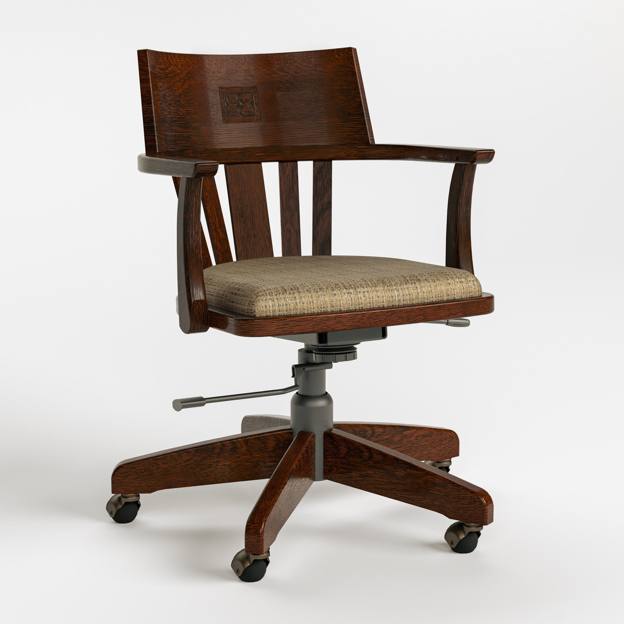 LaSalle Swivel Desk Chair - Stickley Furniture | Mattress