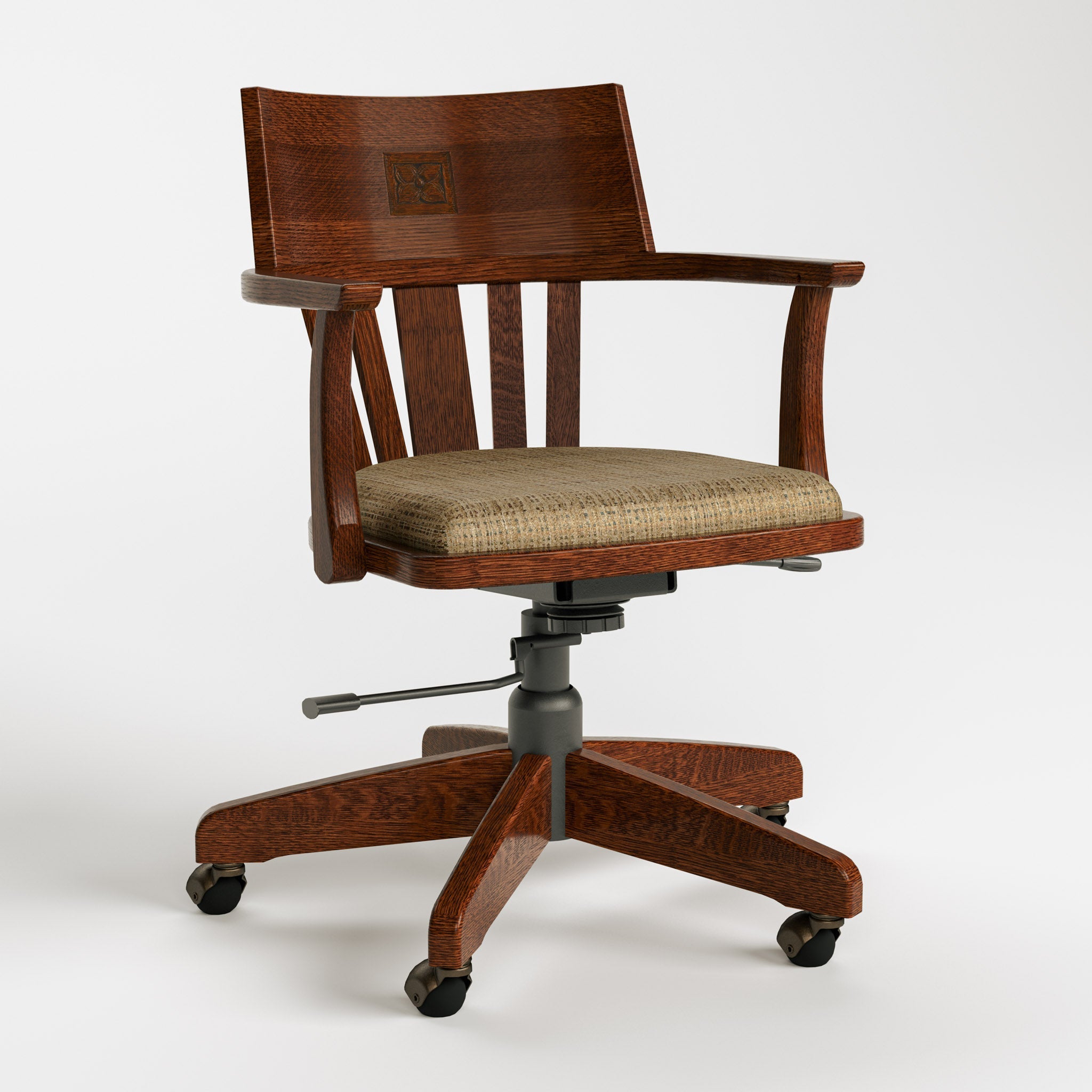 LaSalle Swivel Desk Chair - Stickley Furniture | Mattress