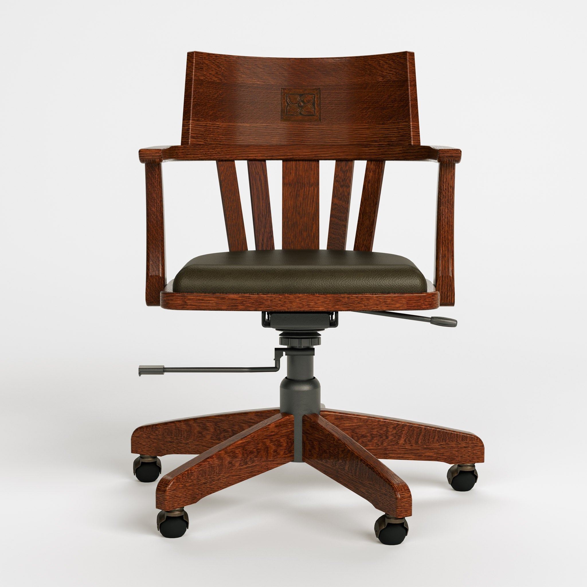 LaSalle Swivel Desk Chair - Stickley Furniture | Mattress