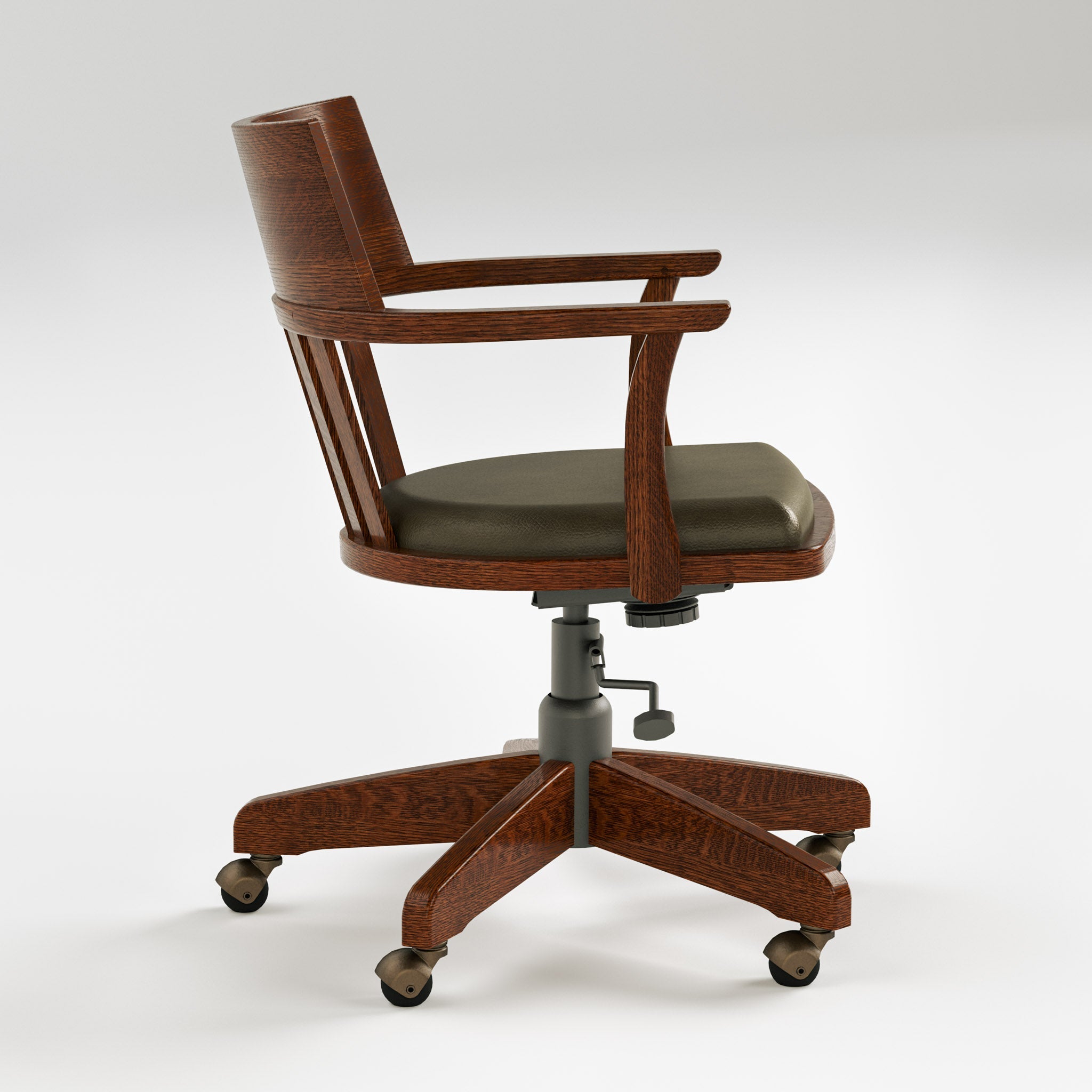 LaSalle Swivel Desk Chair - Stickley Furniture | Mattress