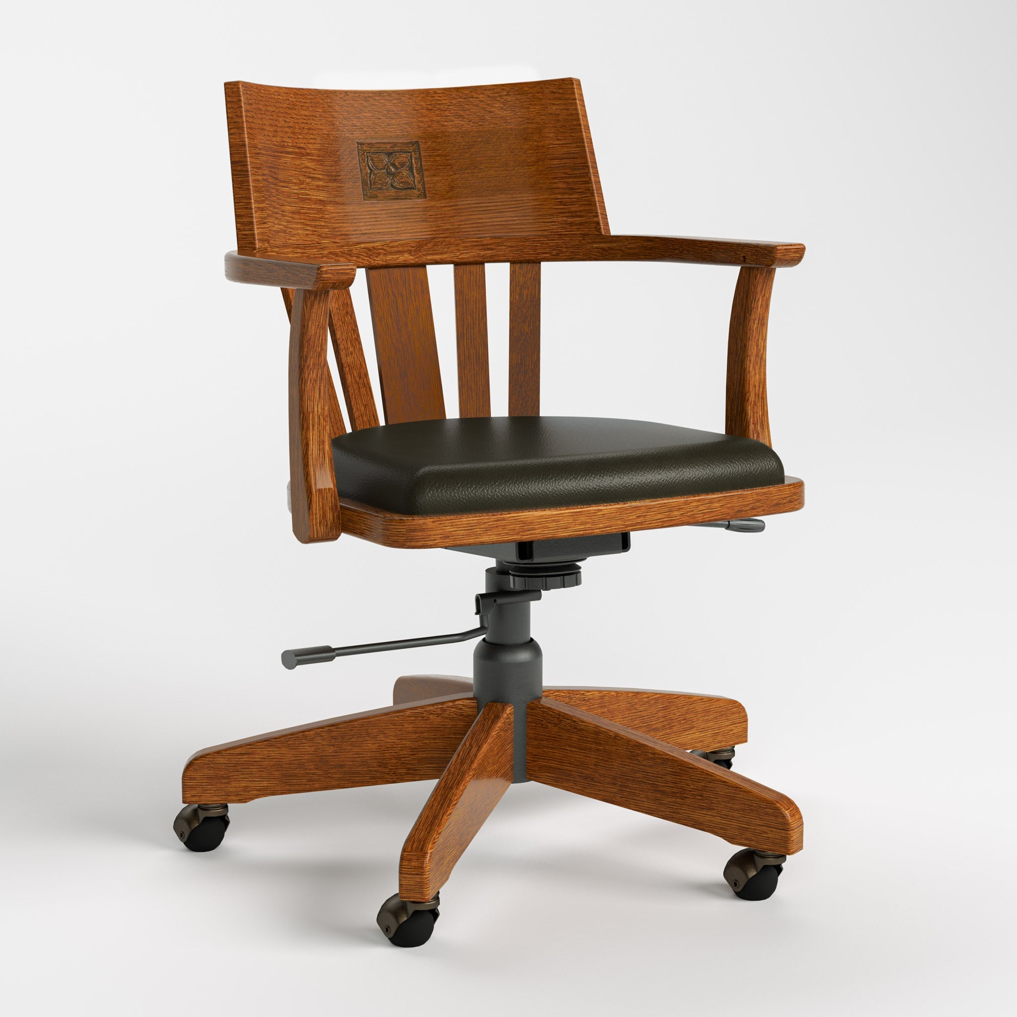 LaSalle Swivel Desk Chair - Stickley Furniture | Mattress
