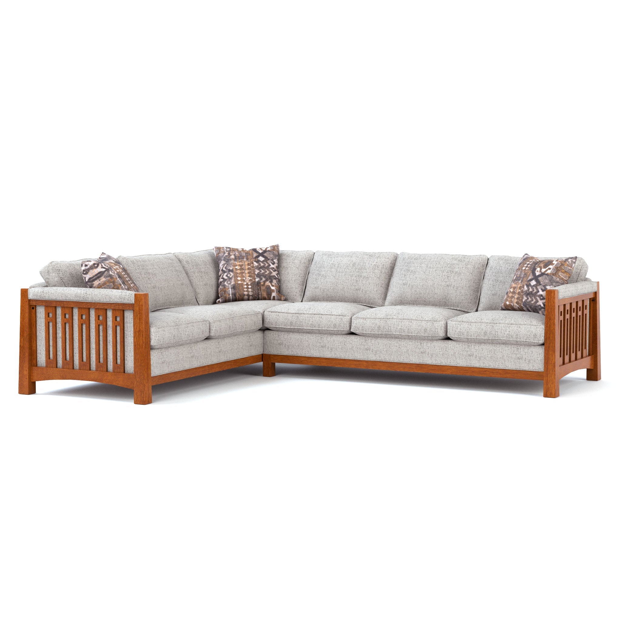 Highlands Sectional - Stickley Furniture | Mattress