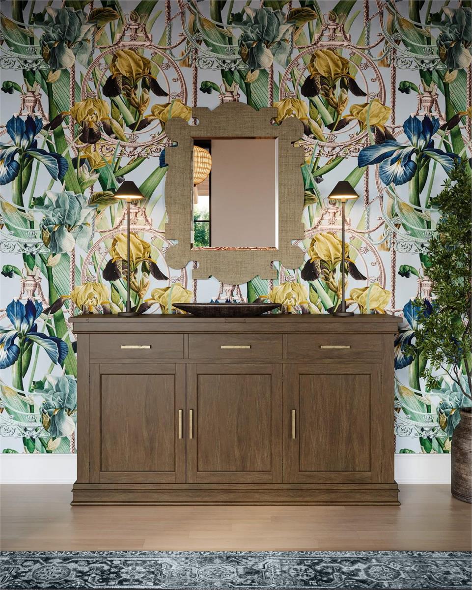 Bramble Williamson Sideboard w/ 3 Doors — Straw Wash