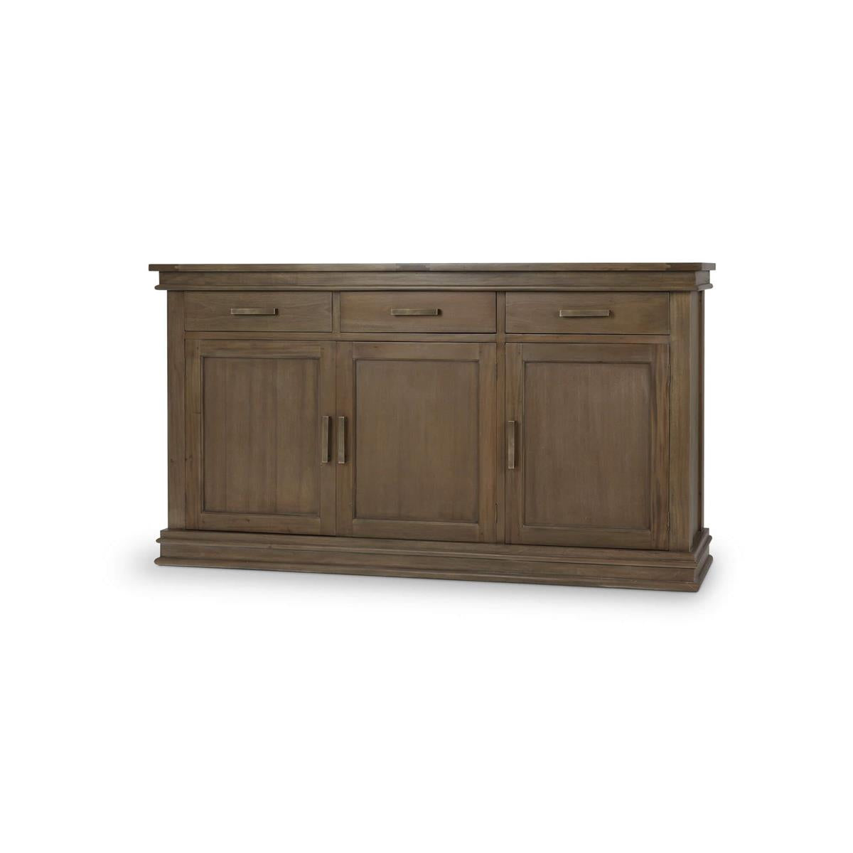 Bramble Williamson Sideboard w/ 3 Doors — Straw Wash