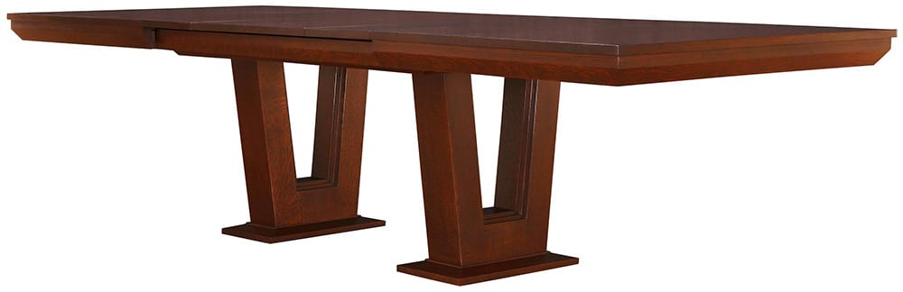 Highlands Pedestal Dining Table - 91-596-4LVS-92N