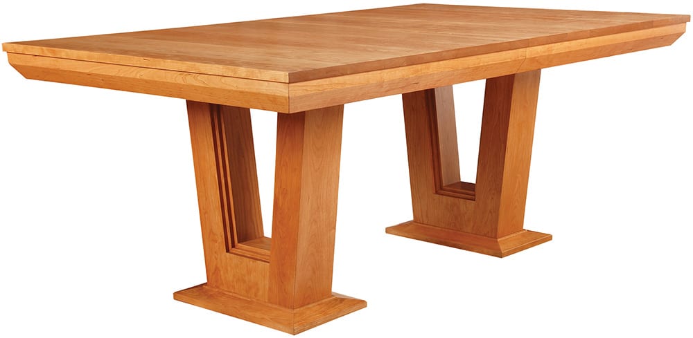 Highlands Pedestal Dining Table - 91-596-4LVS-92N