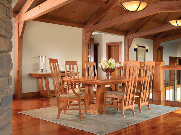 Stickley Highlands Pedestal Dining Table