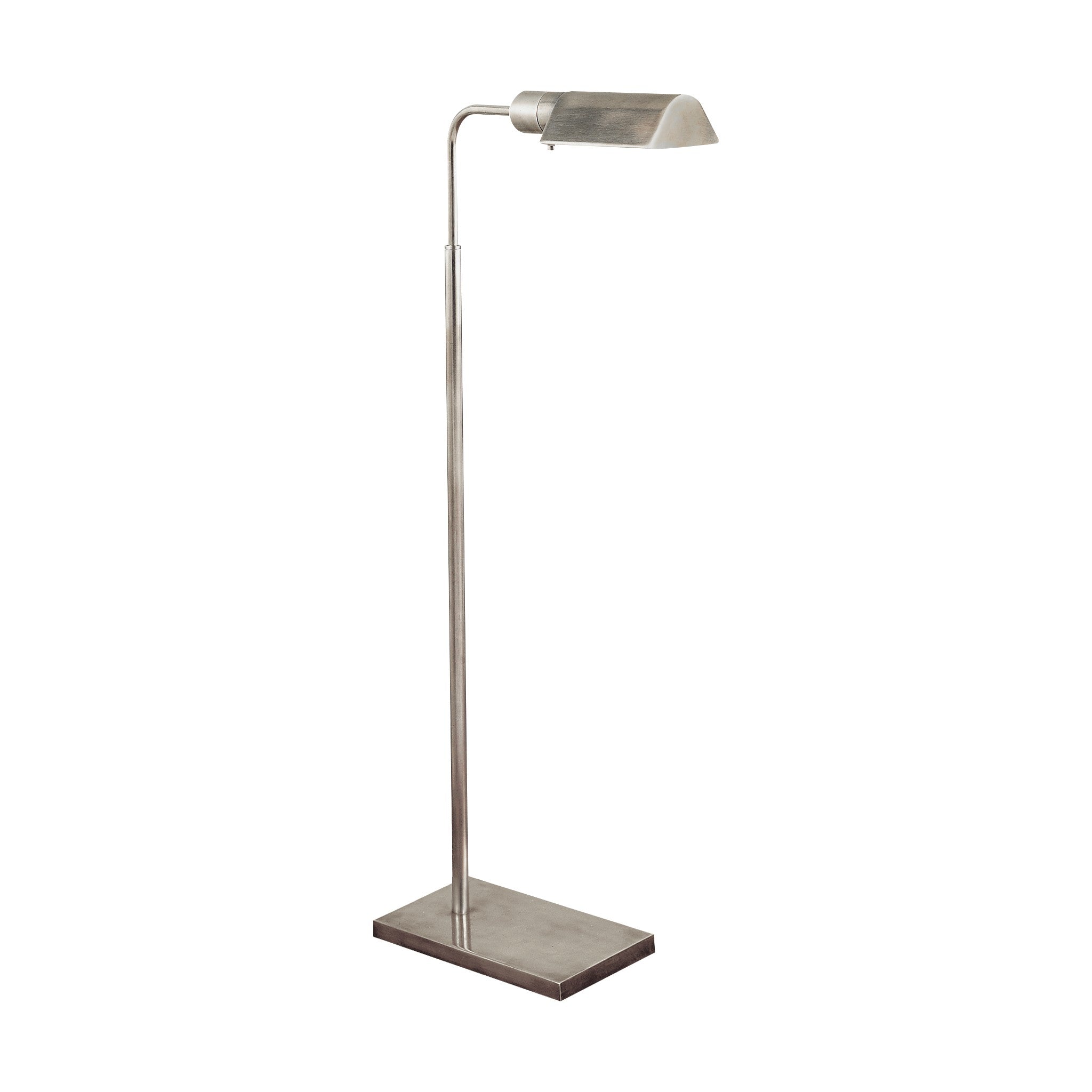 Visual Comfort Studio Adjustable Floor Lamp — Antique Nickel