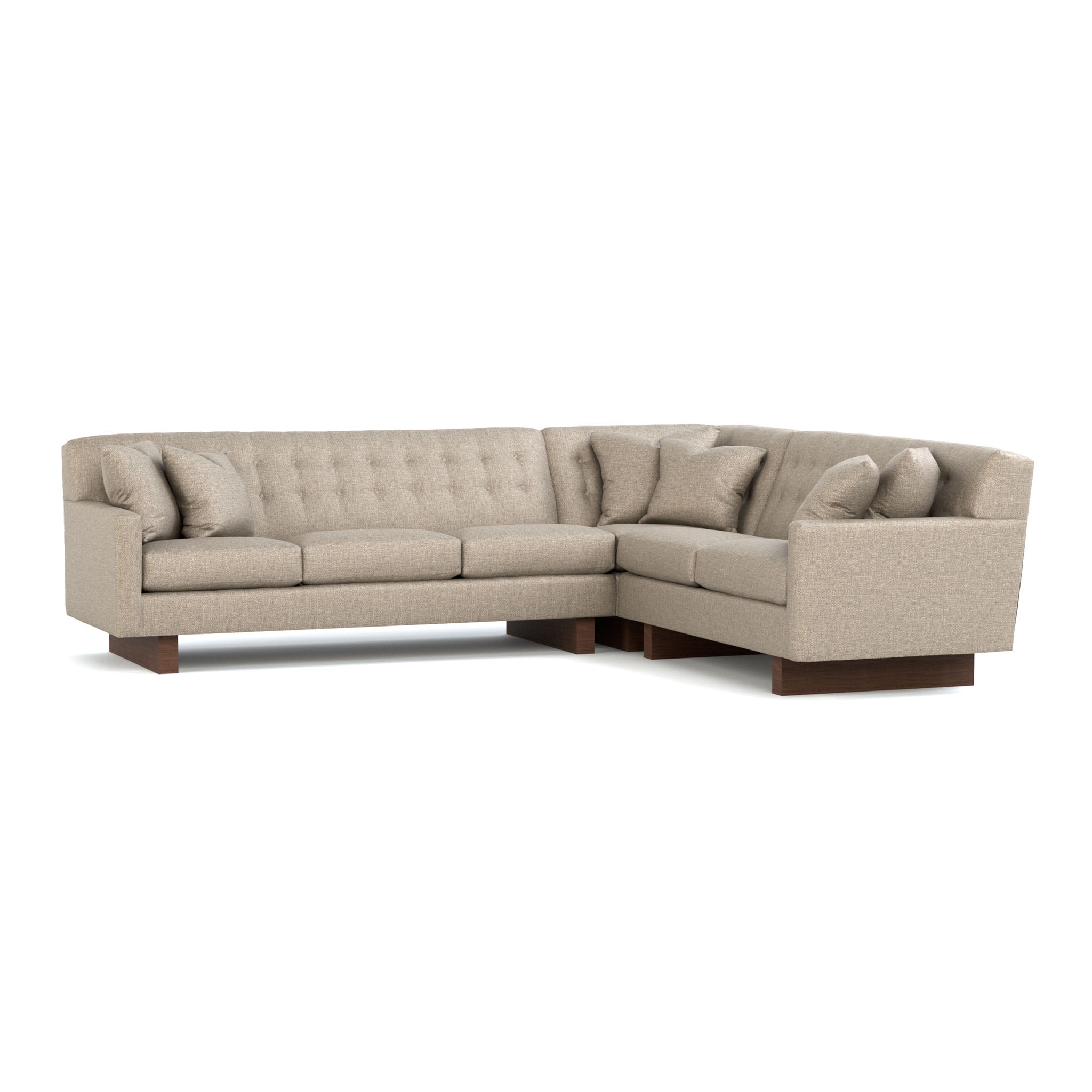 Walnut Grove Design-Your-Own L-Shaped Sectional - Stickley Furniture | Mattress