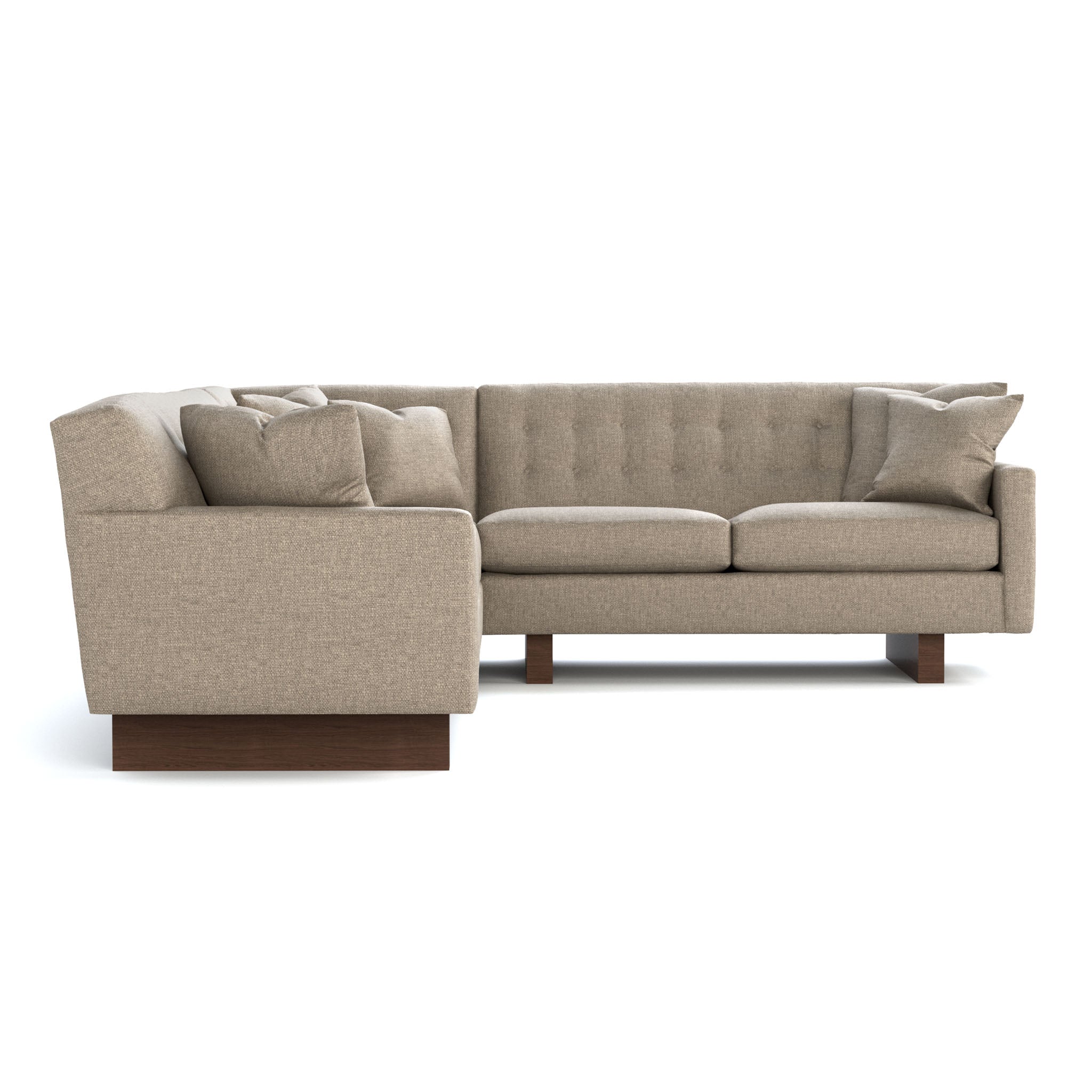 Walnut Grove Design-Your-Own L-Shaped Sectional - Stickley Furniture | Mattress
