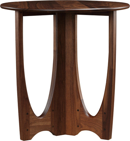 Stickley Walnut Grove Round Lamp Table