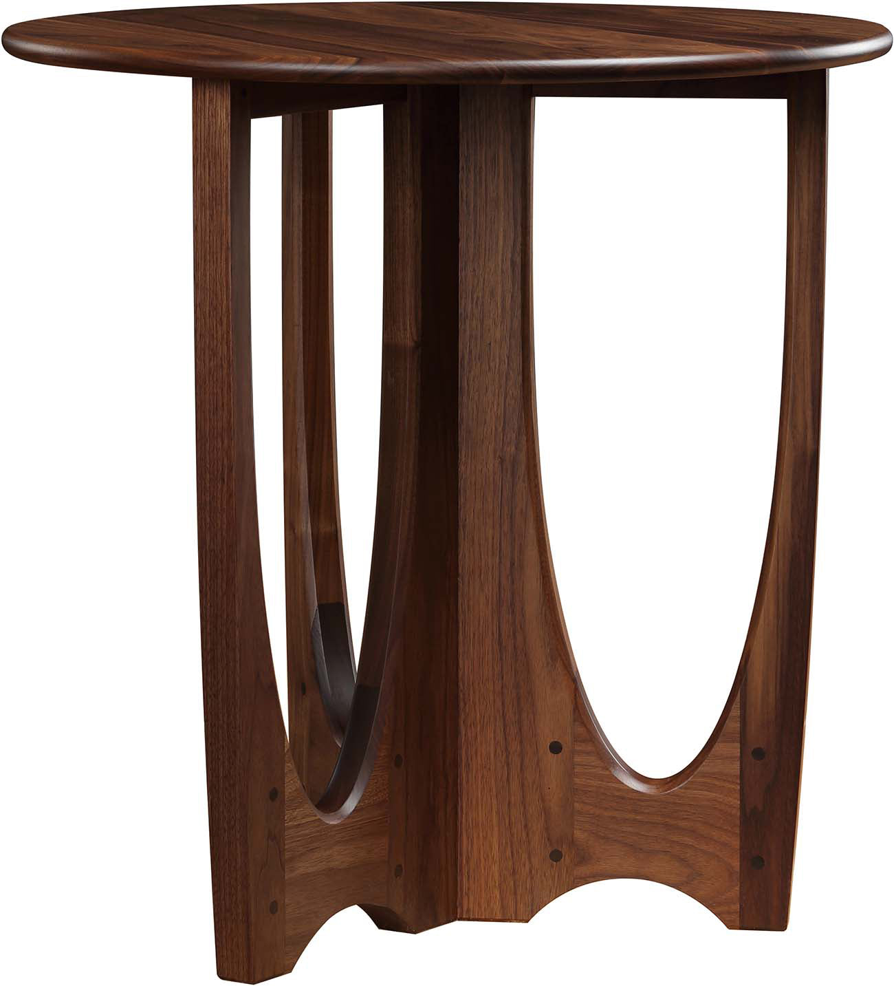 Walnut Grove Round Lamp Table - Stickley Furniture | Mattress