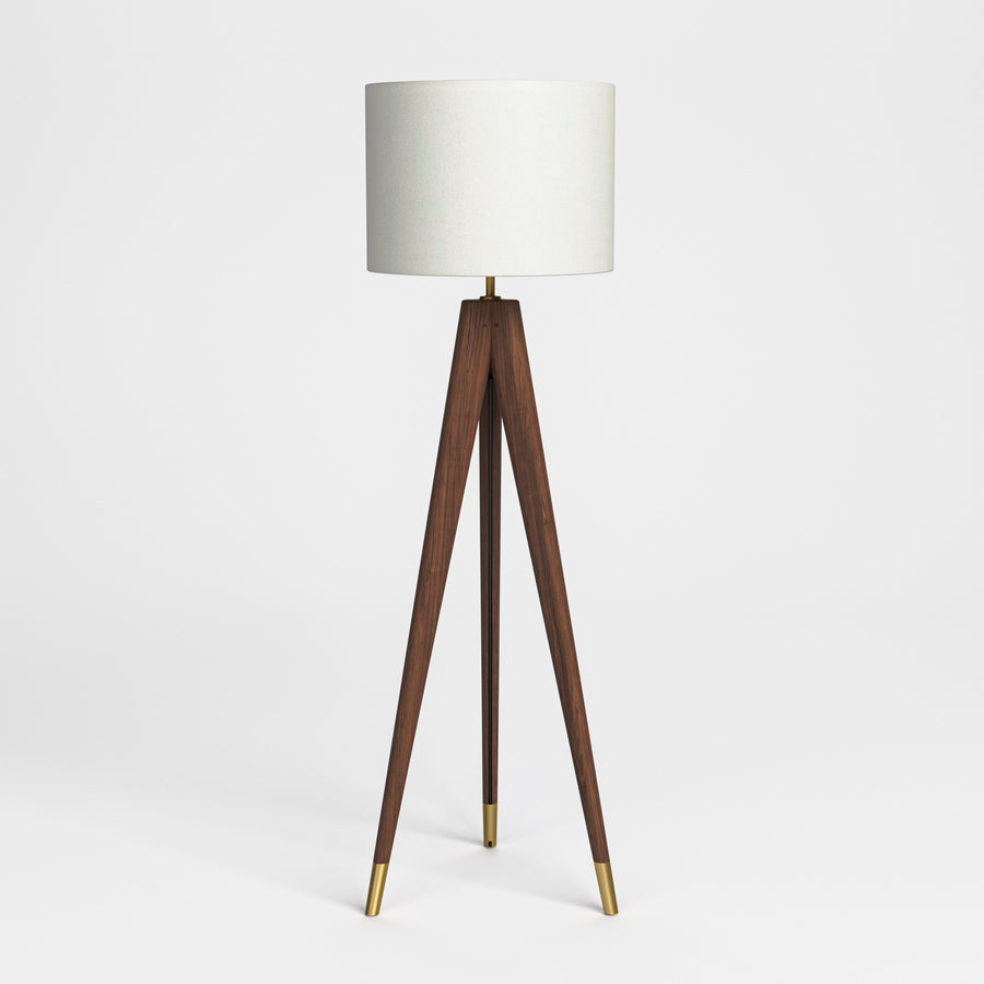 Walnut Grove Tripod Floor Lamp