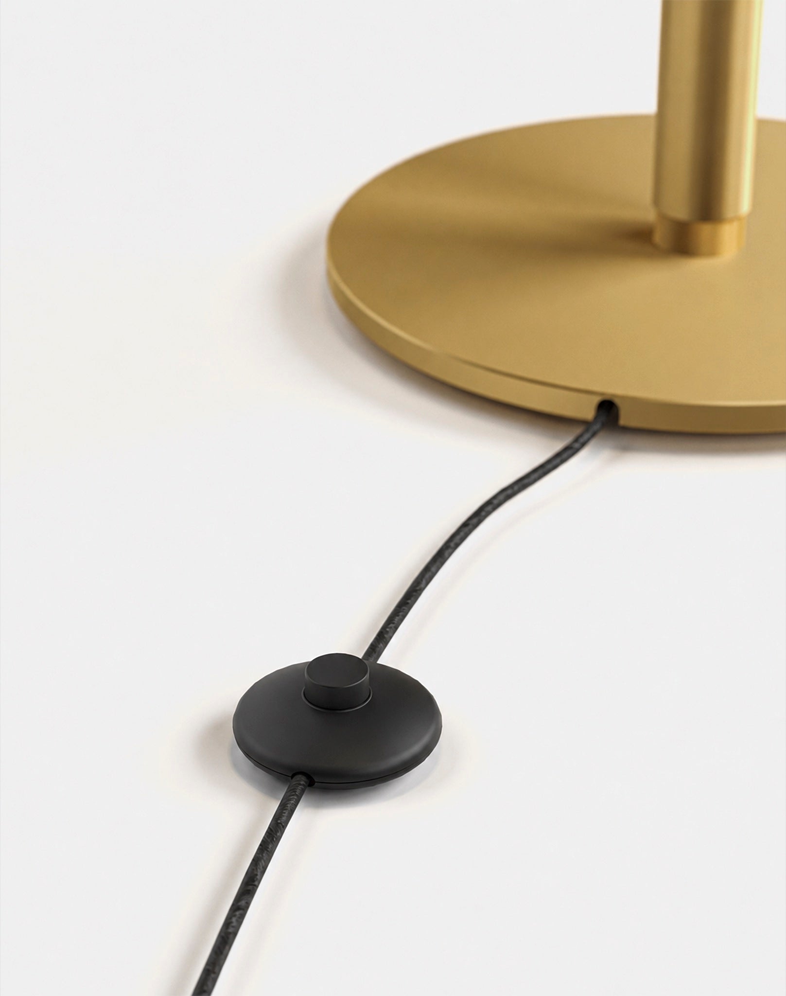 Stickley Walnut Grove Stem Floor Lamp — Walnut Grove Stem Floor Lamp Cord Detail