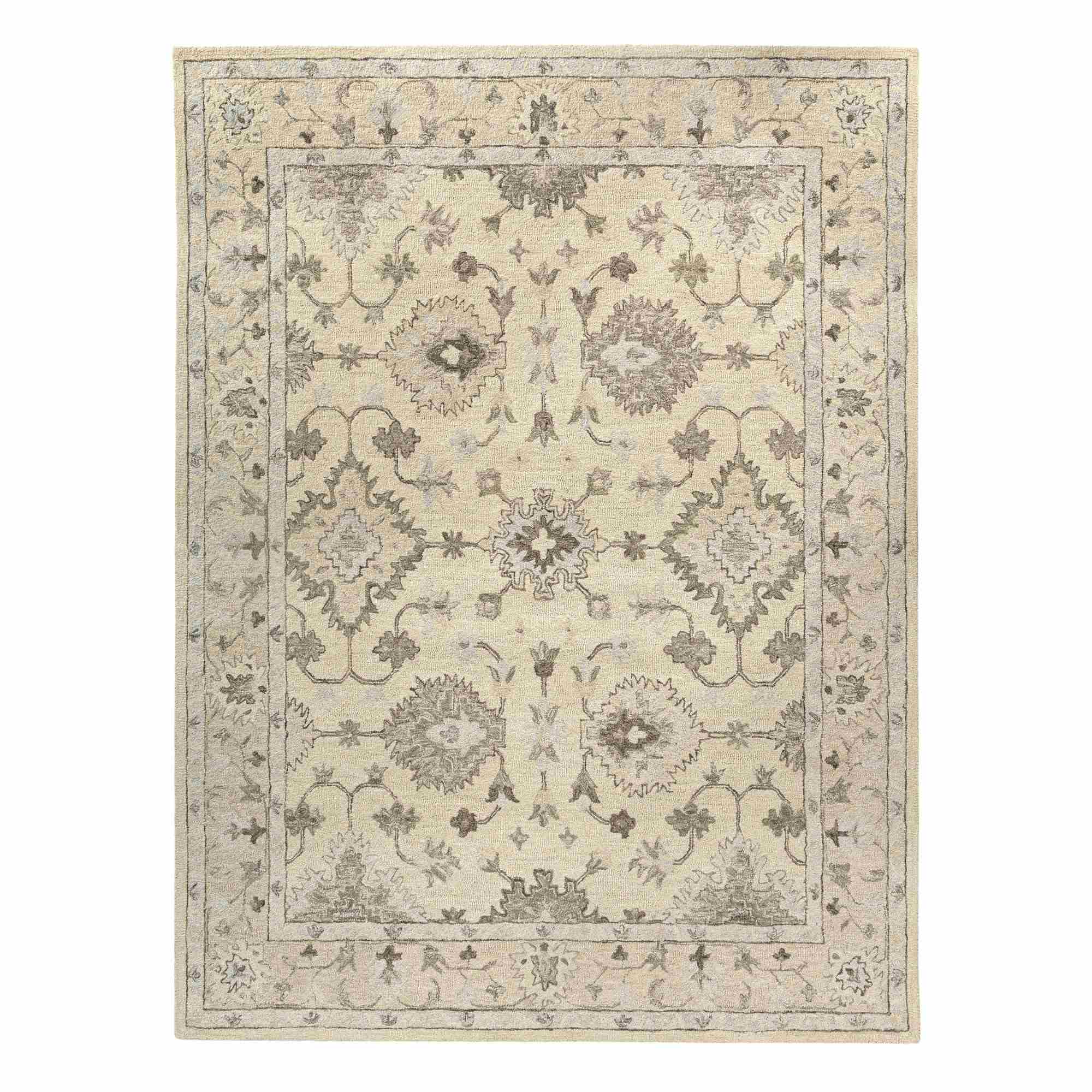 LR Home Allure Rug — Cream / Beige