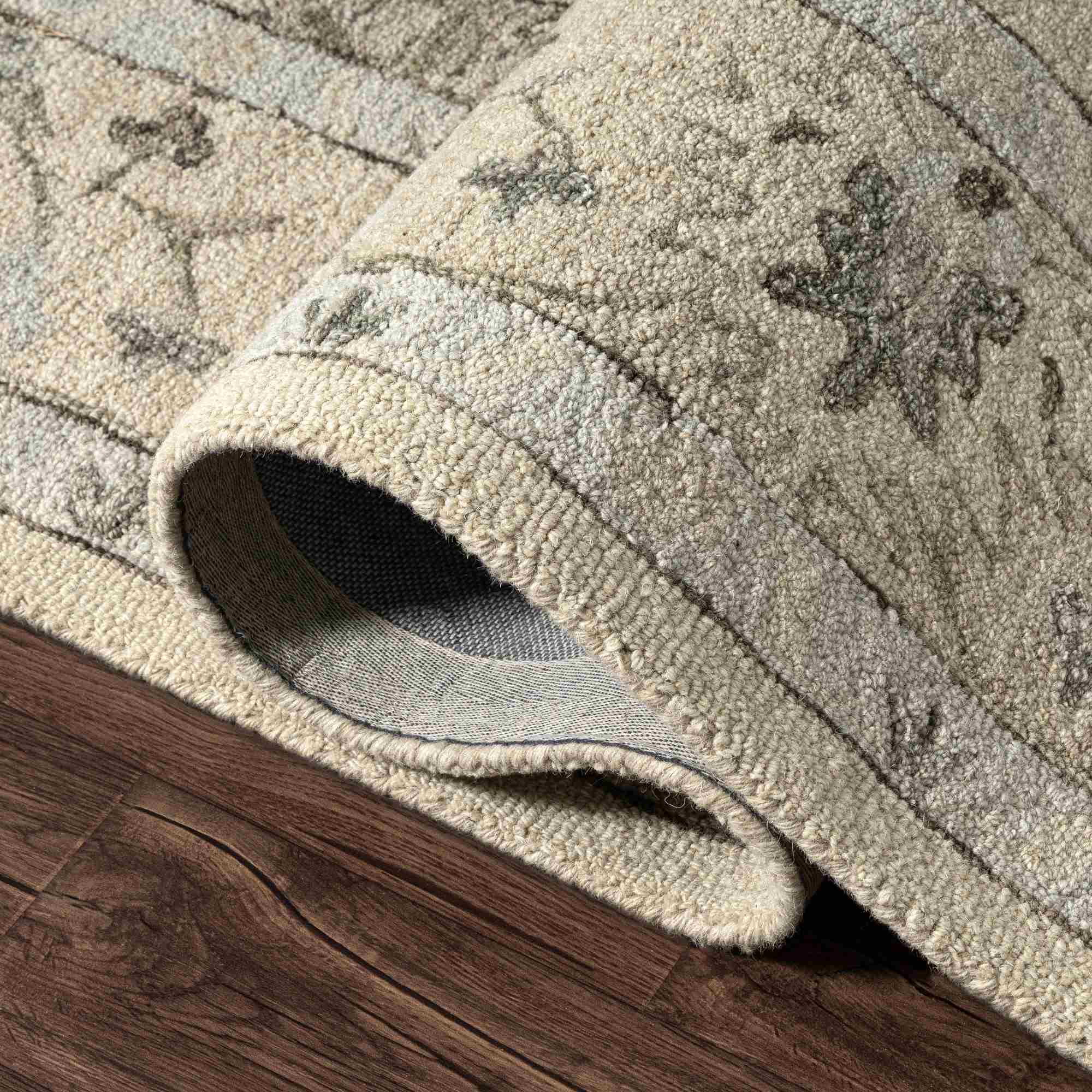 LR Home Allure Rug — Cream / Beige