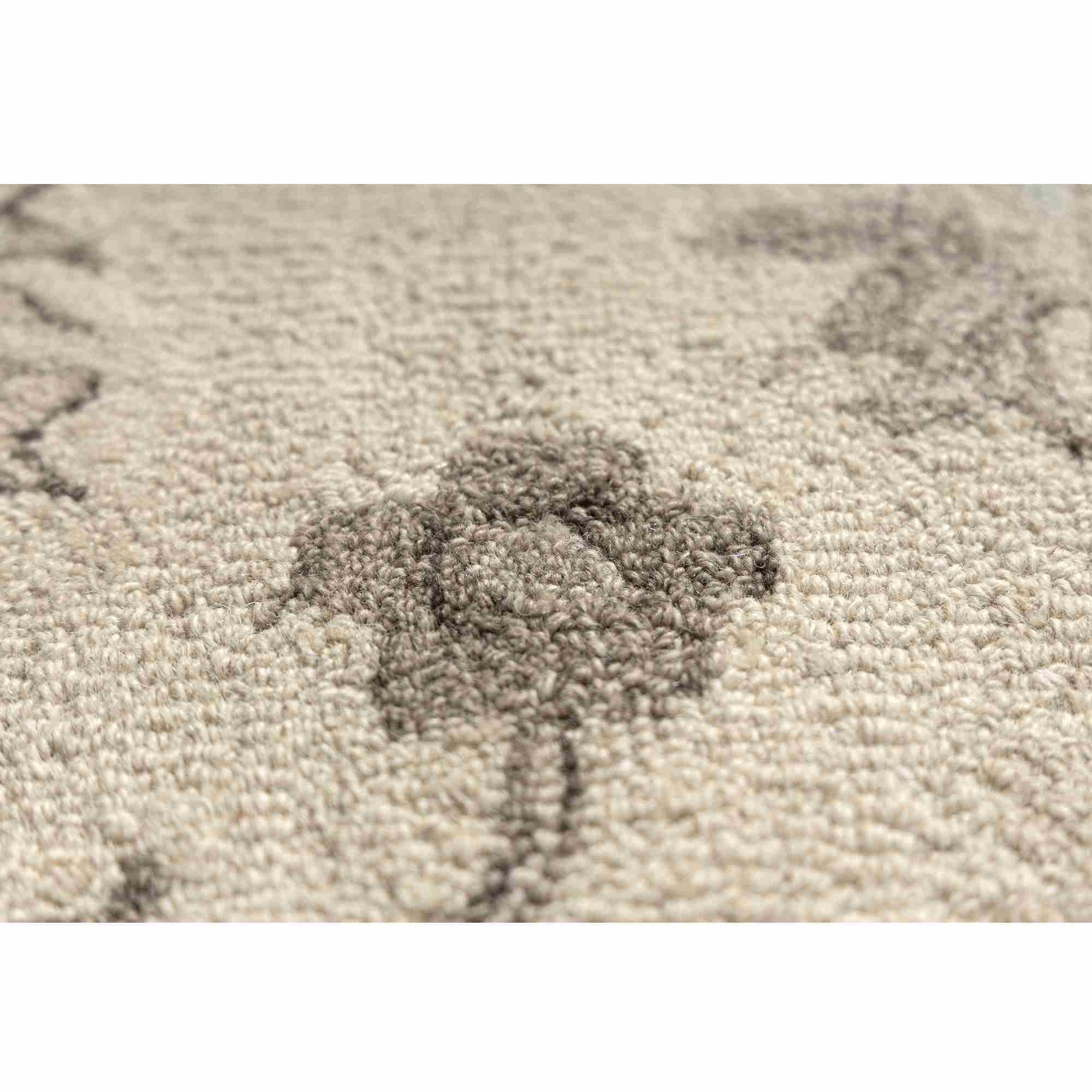 LR Home Allure Rug — Cream / Beige
