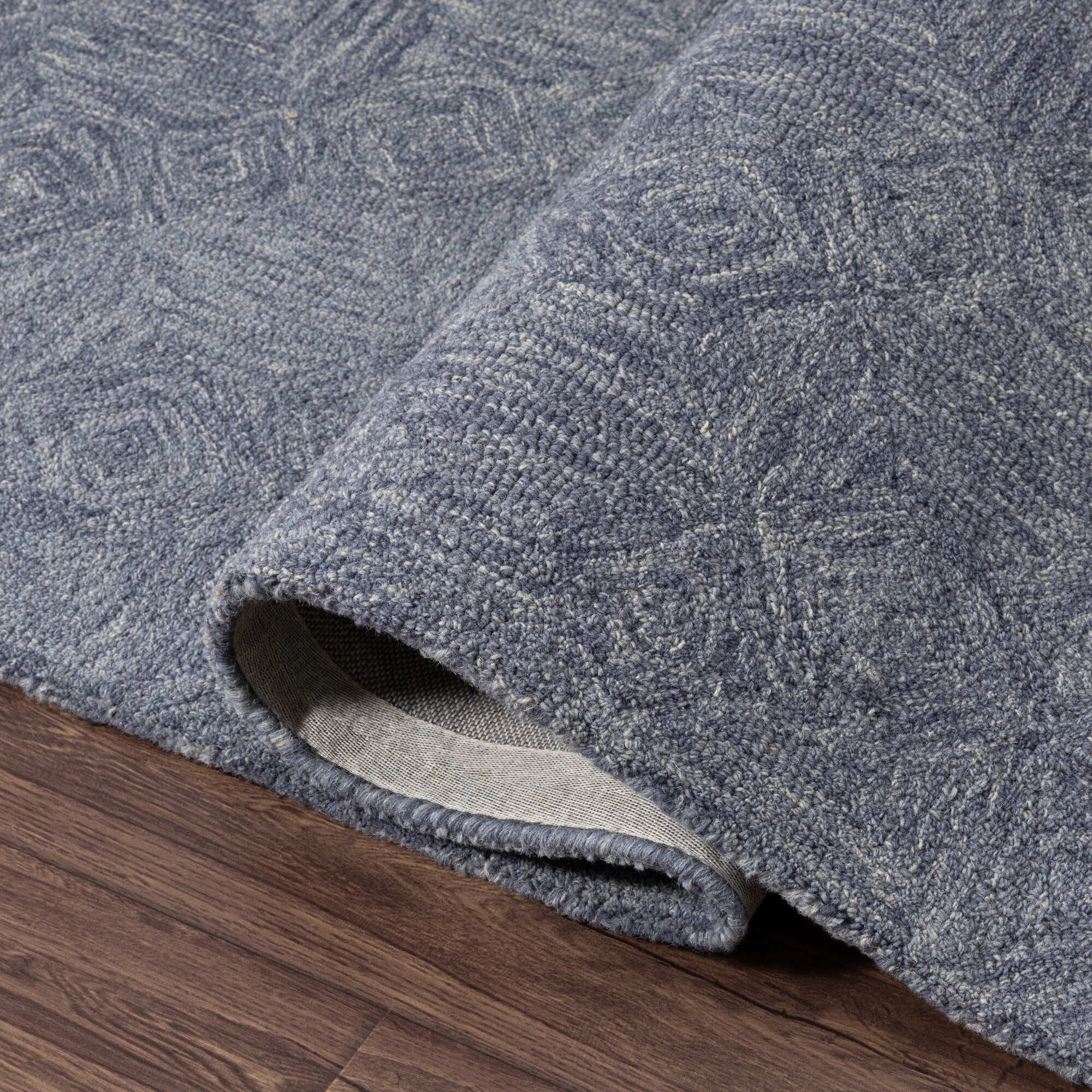 LR Home Aurora Rug — Blue