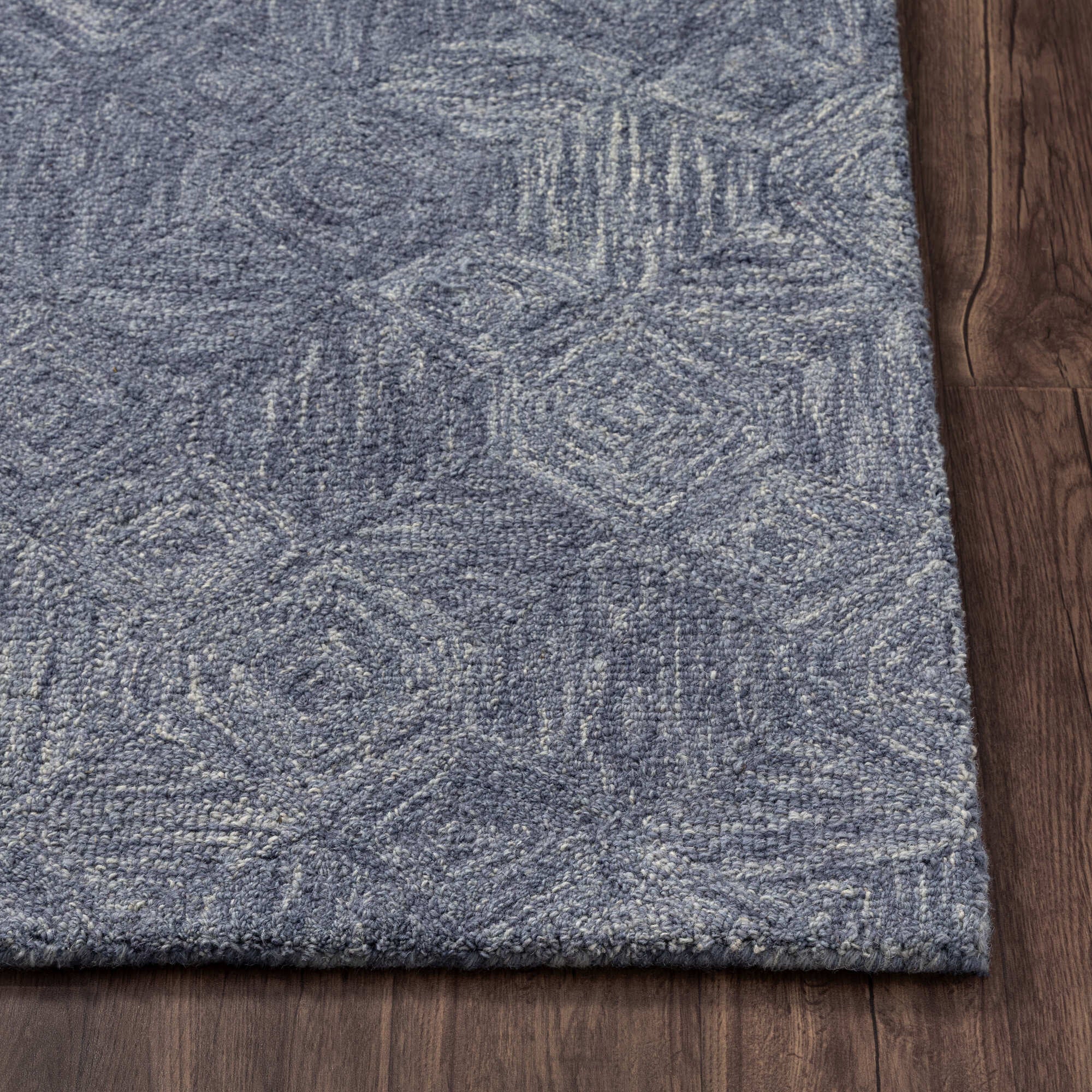 LR Home Aurora Rug — Blue