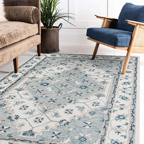 LR Home Babylon Rug — Gray