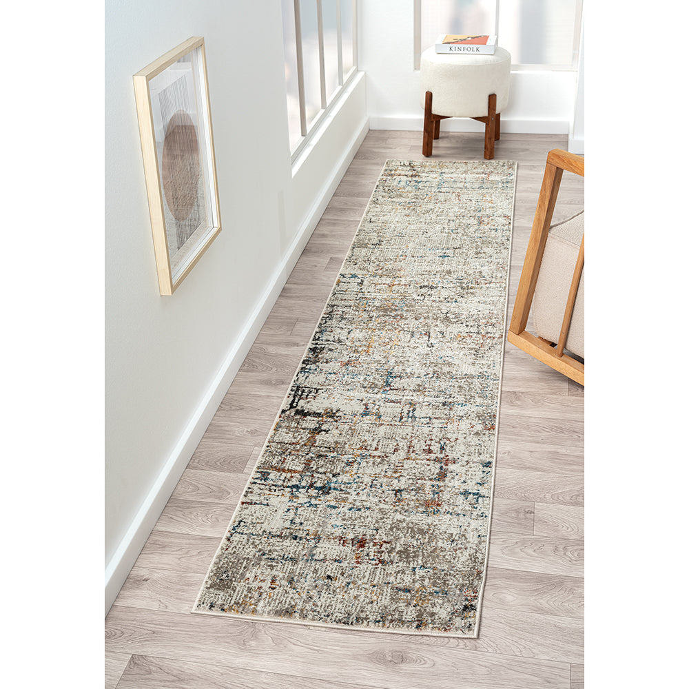 LR Home Brisbane Rug — Gray / Multi
