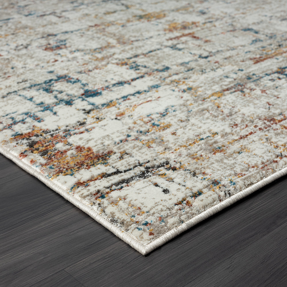 LR Home Brisbane Rug — Gray / Multi