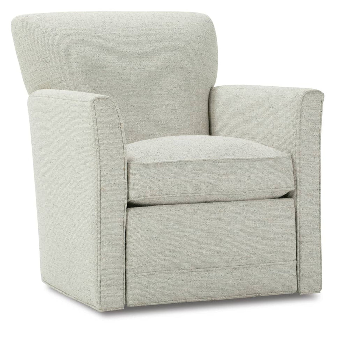 Rowe Furniture Times Square Swivel Recliner — Pearl
