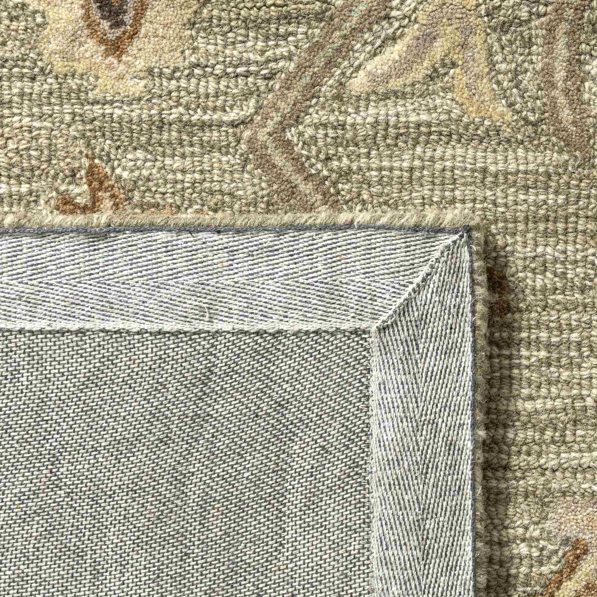 LR Home Brisbane Rug — Sage / Beige