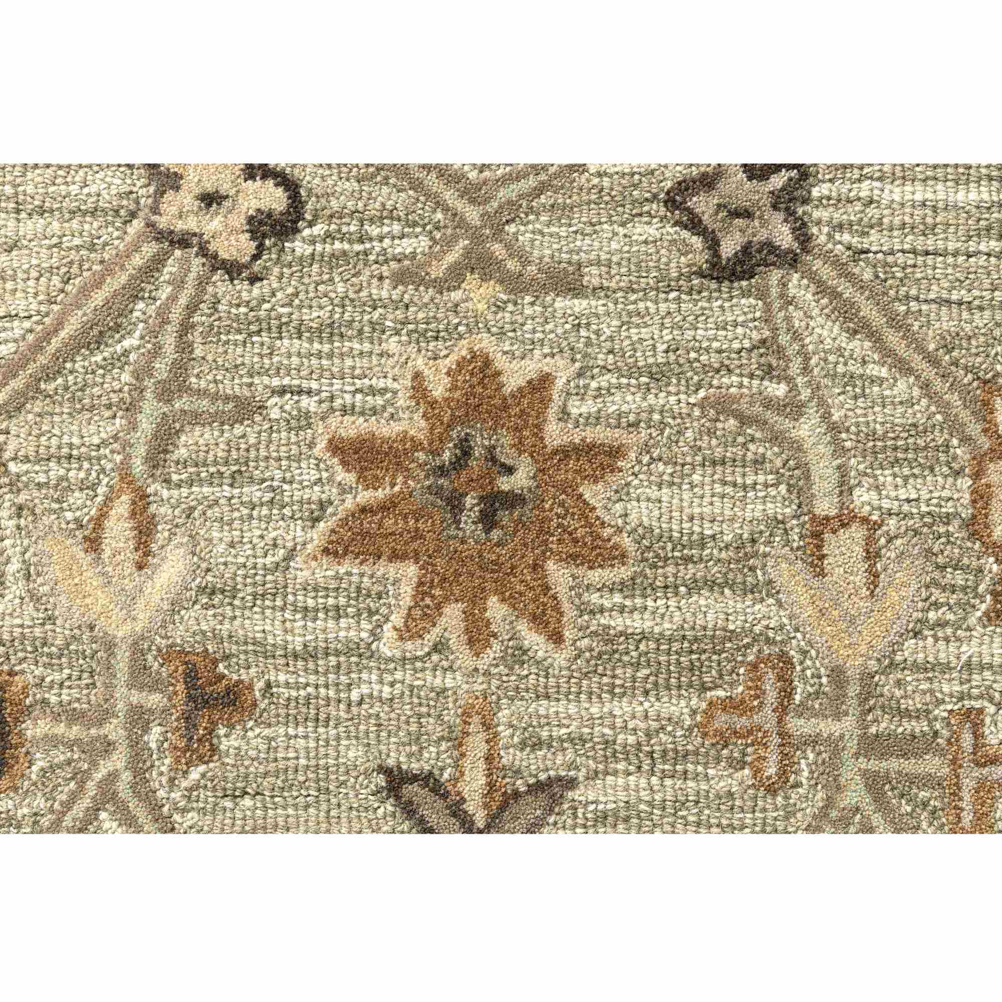 LR Home Brisbane Rug — Sage / Beige